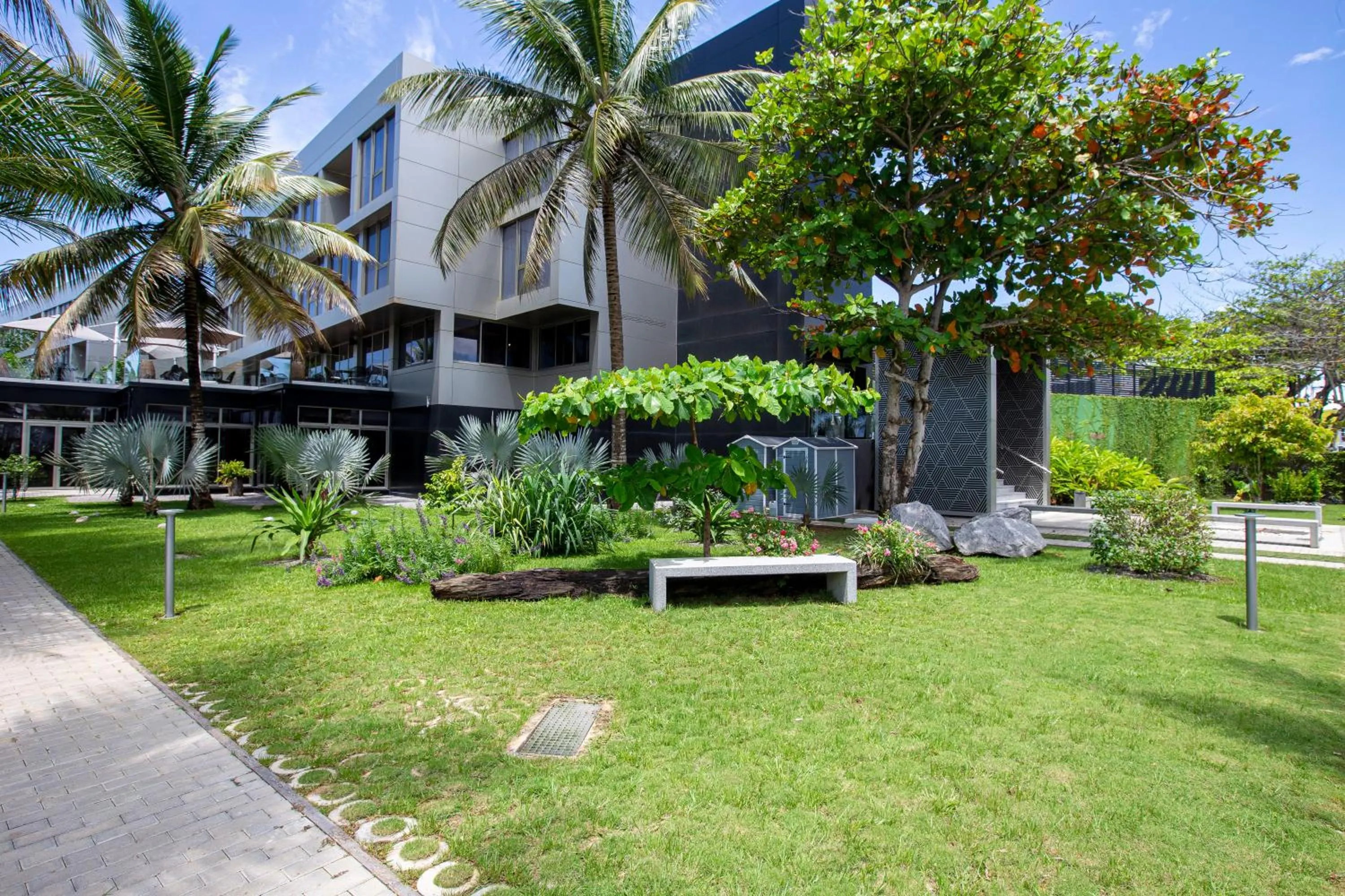 Garden in Panafrica Hotel Boutique & Spa