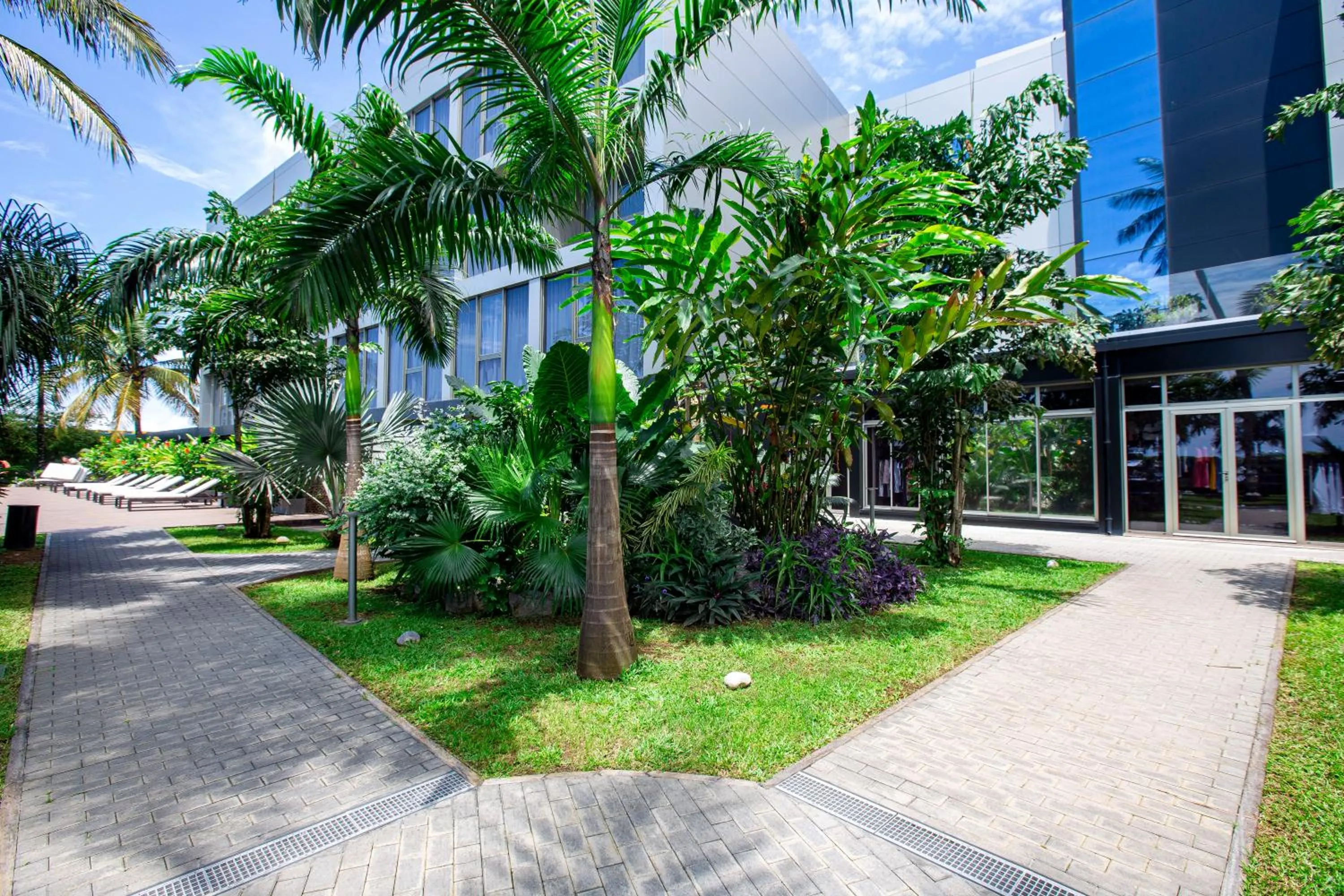 Garden in Panafrica Hotel Boutique & Spa