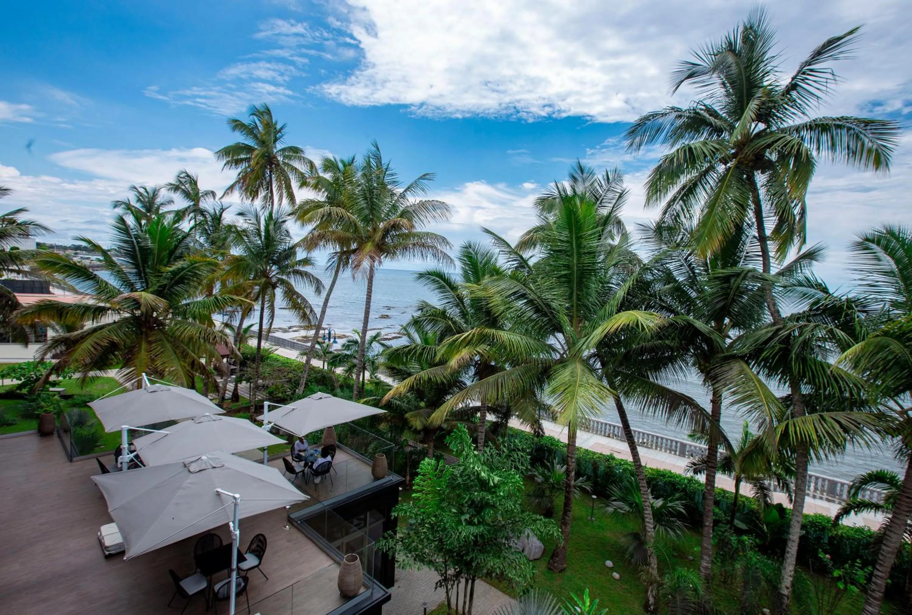 Sea view in Panafrica Hotel Boutique & Spa