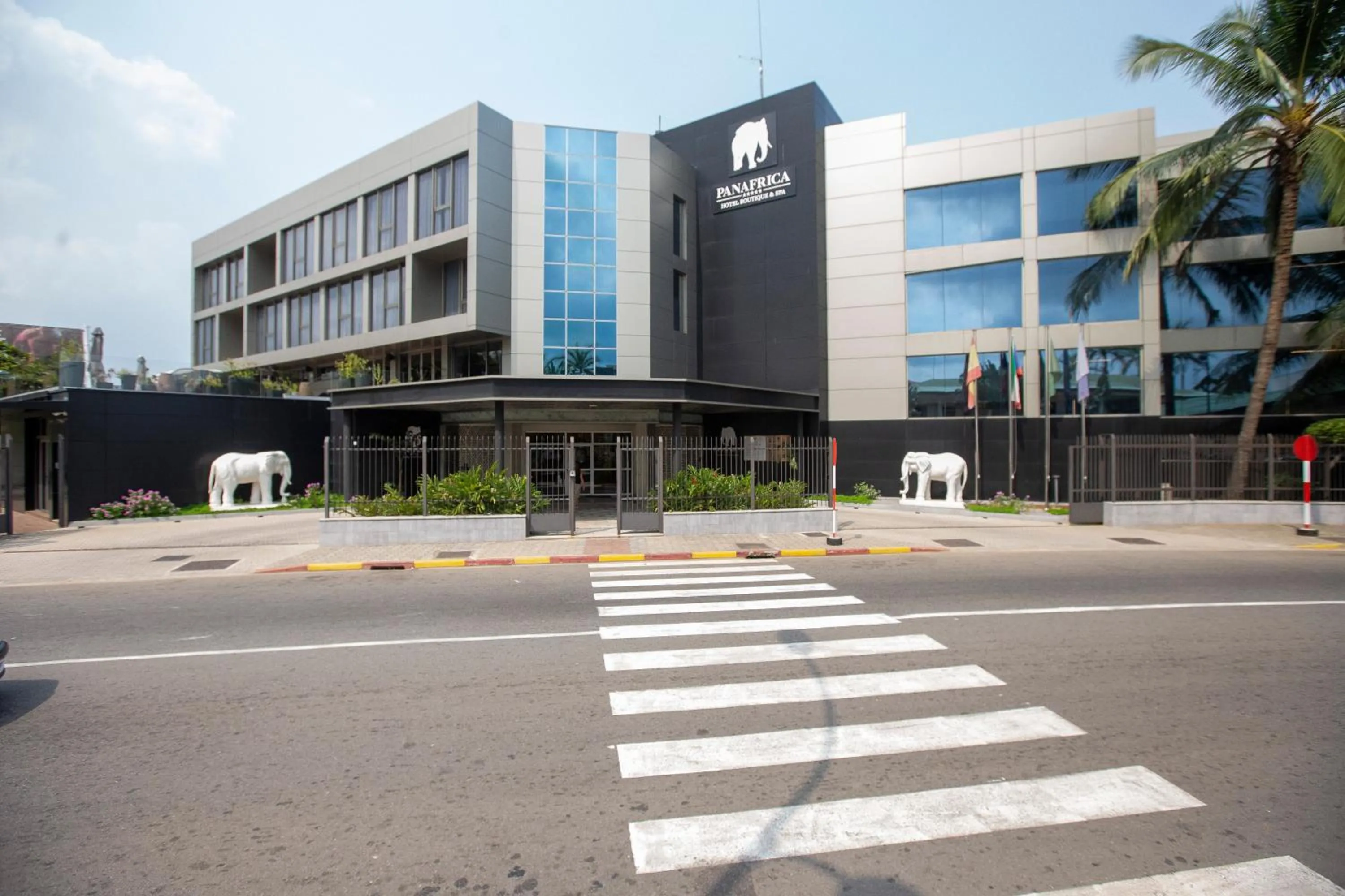 Facade/entrance in Panafrica Hotel Boutique & Spa