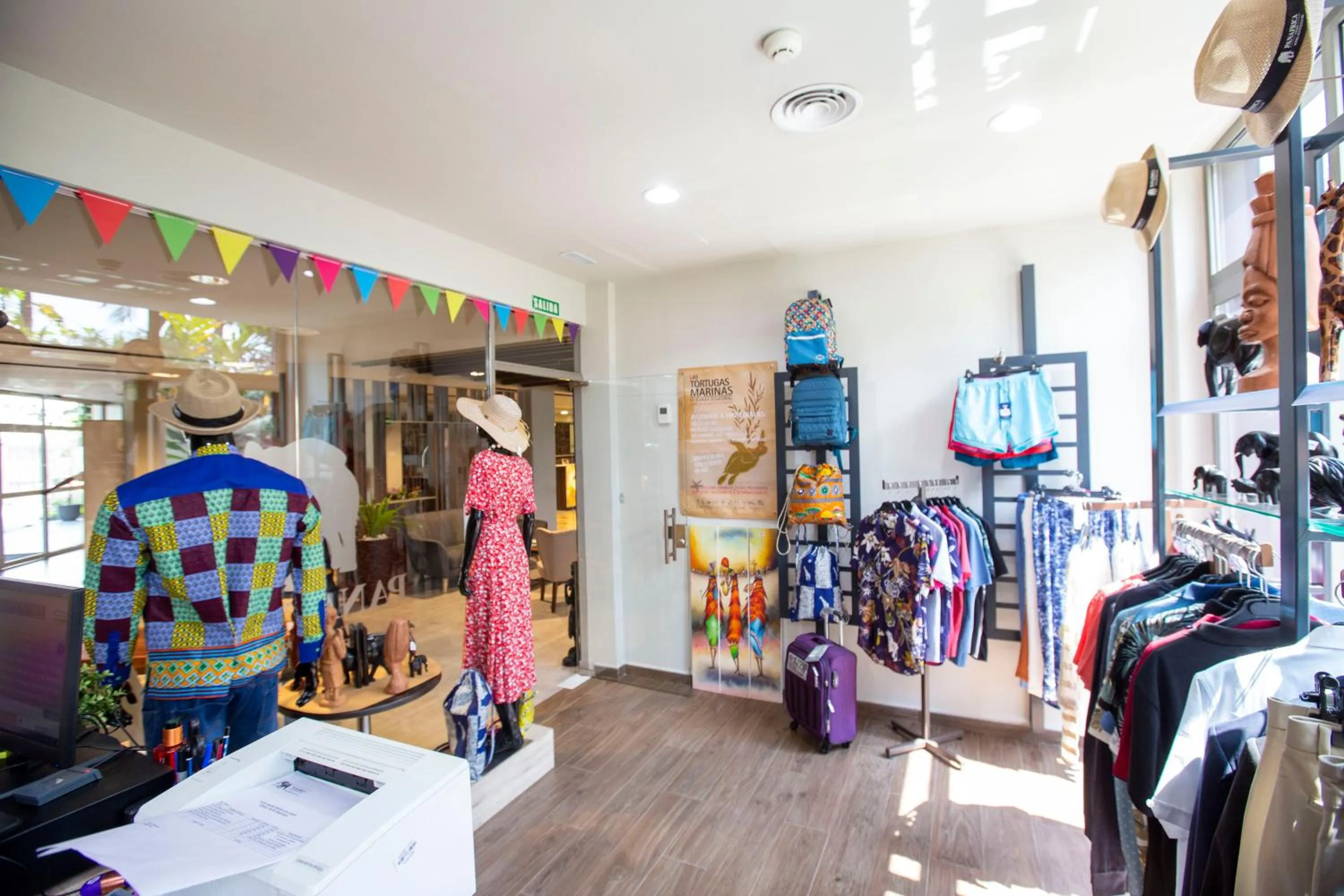 Shopping Area in Panafrica Hotel Boutique & Spa
