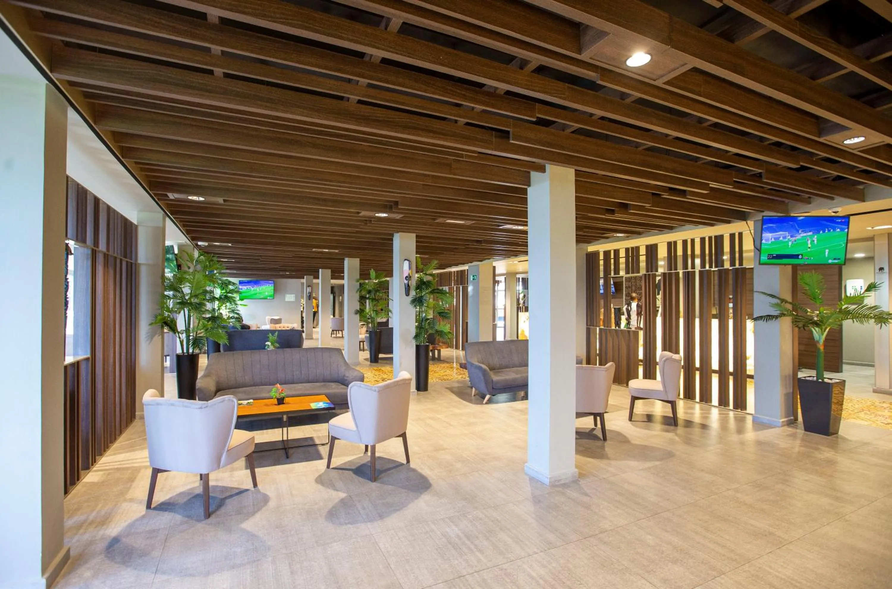 Lounge or bar in Panafrica Hotel Boutique & Spa