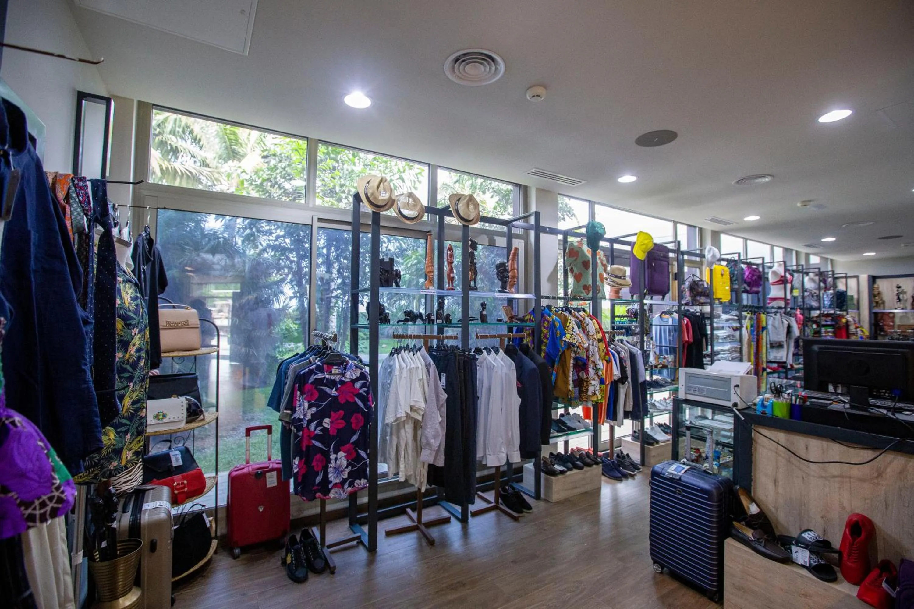 Shopping Area in Panafrica Hotel Boutique & Spa