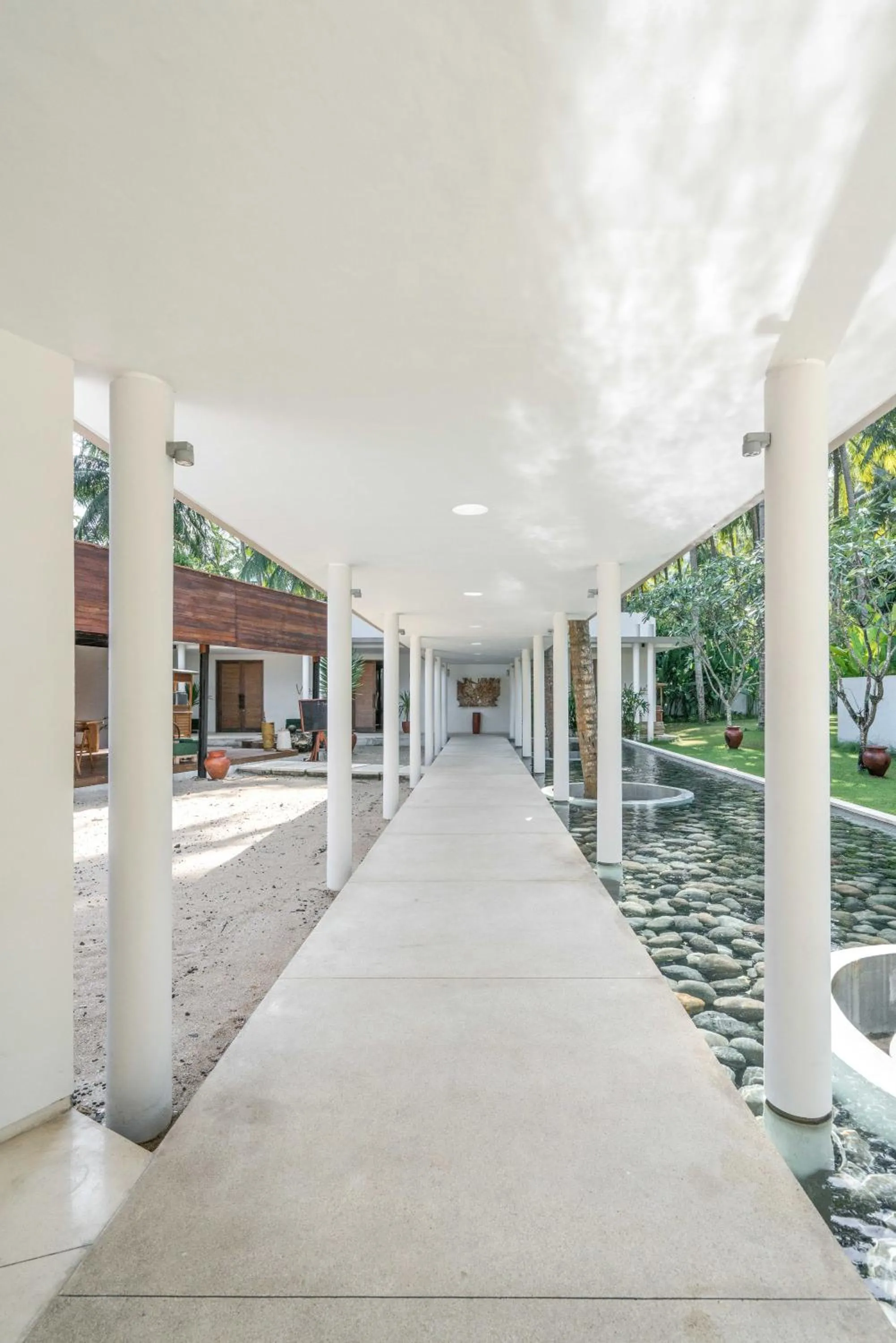 Decorative detail in Svarga Resort Lombok