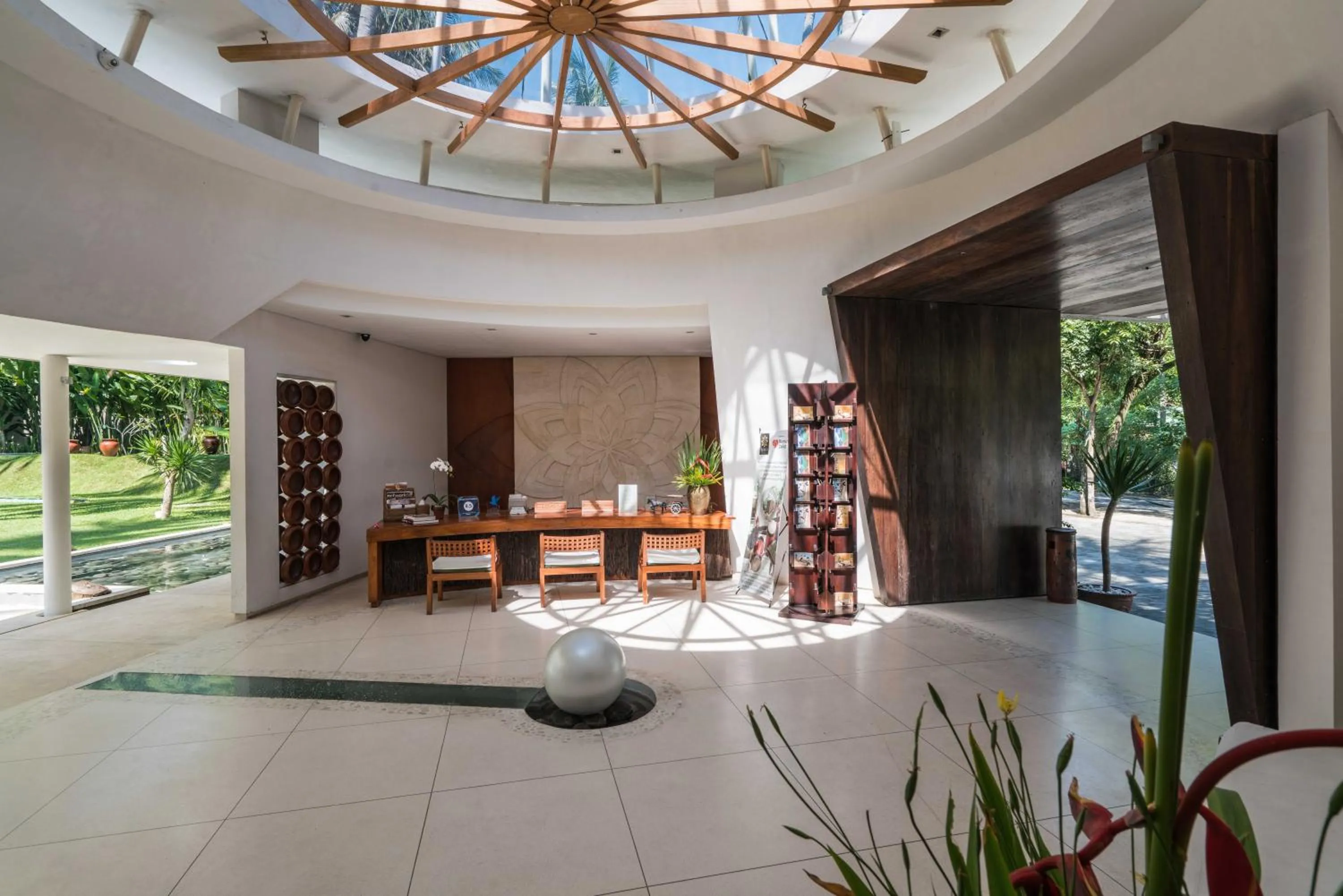 Lobby or reception in Svarga Resort Lombok