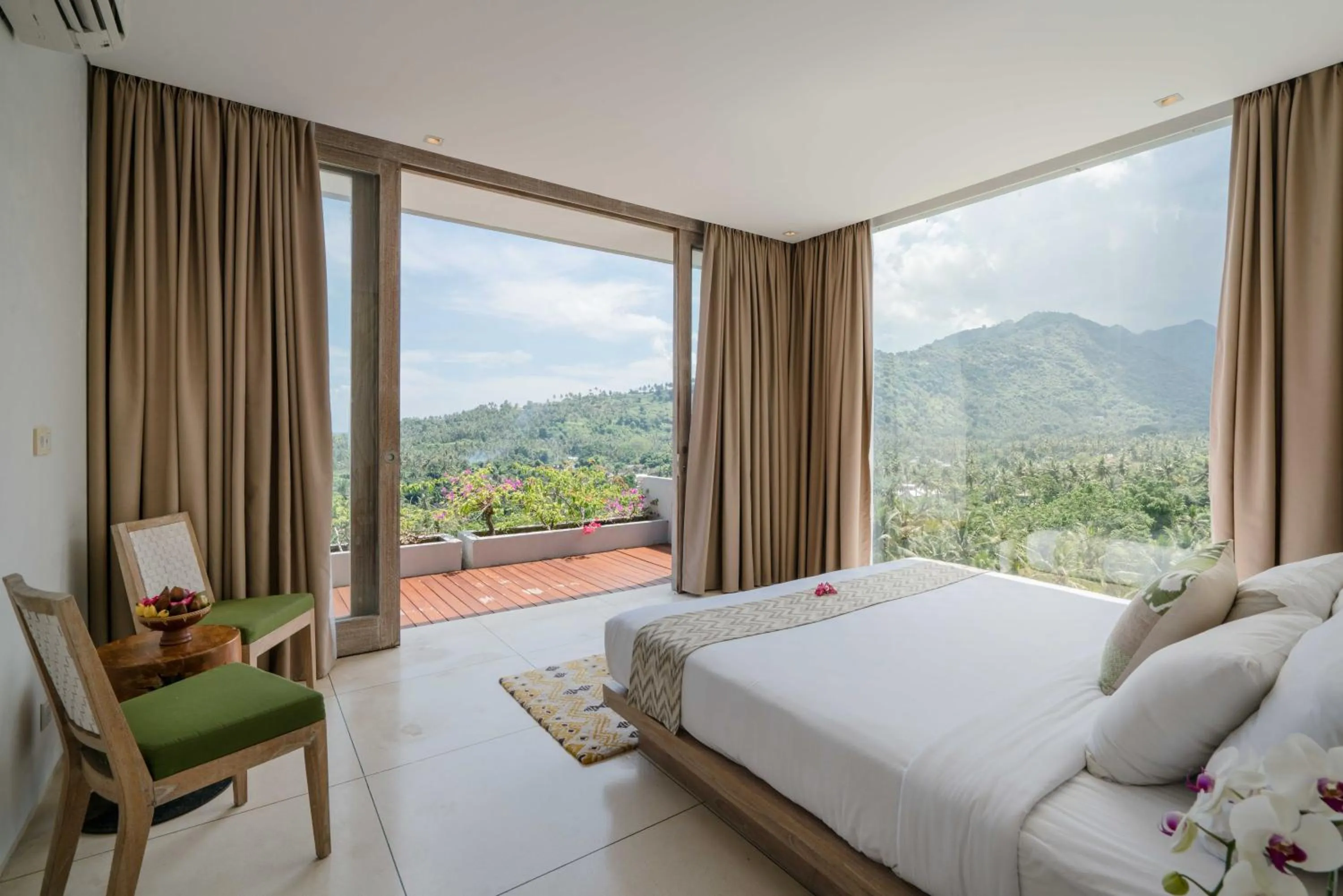 Bedroom, Bed in Svarga Resort Lombok