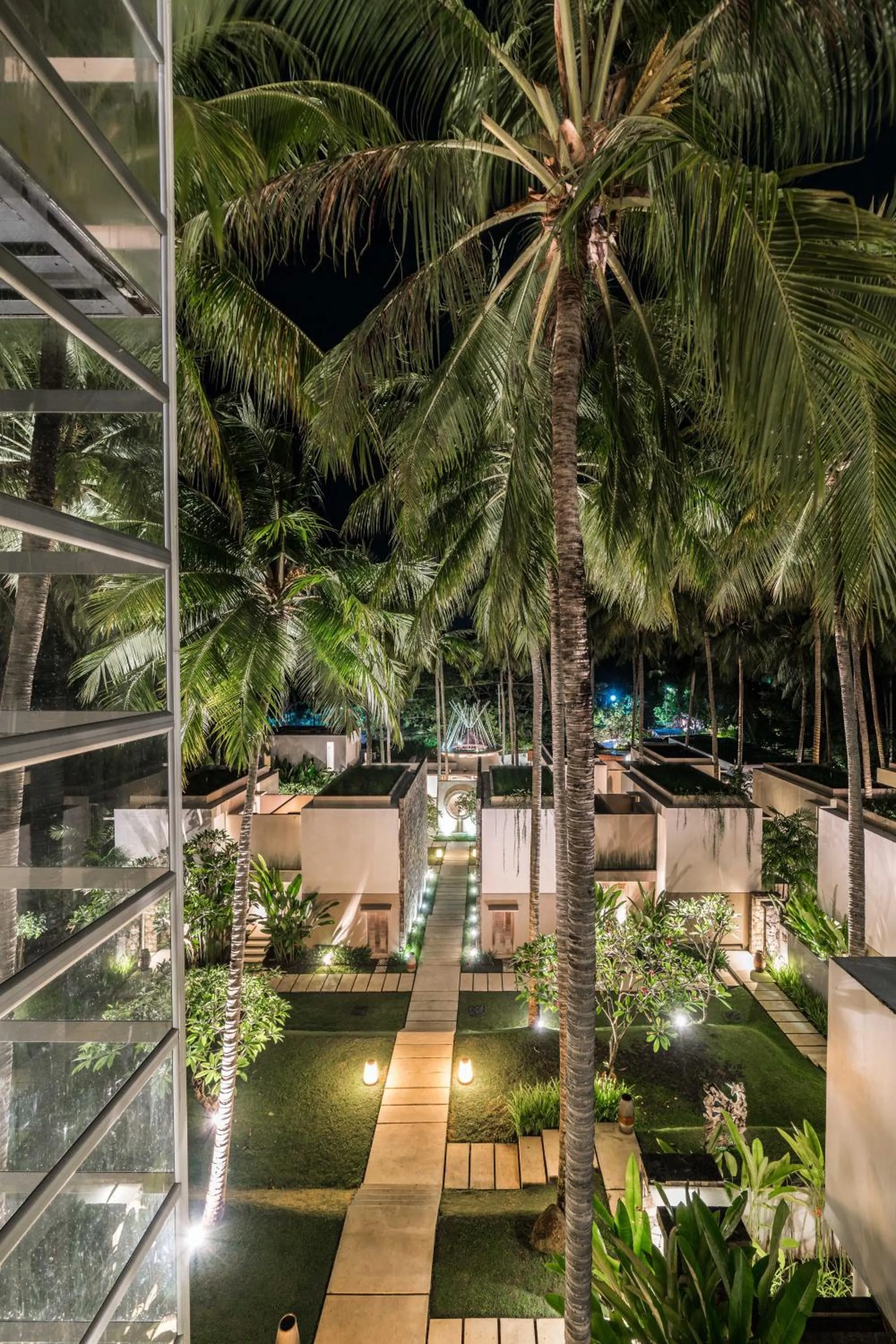 Garden in Svarga Resort Lombok