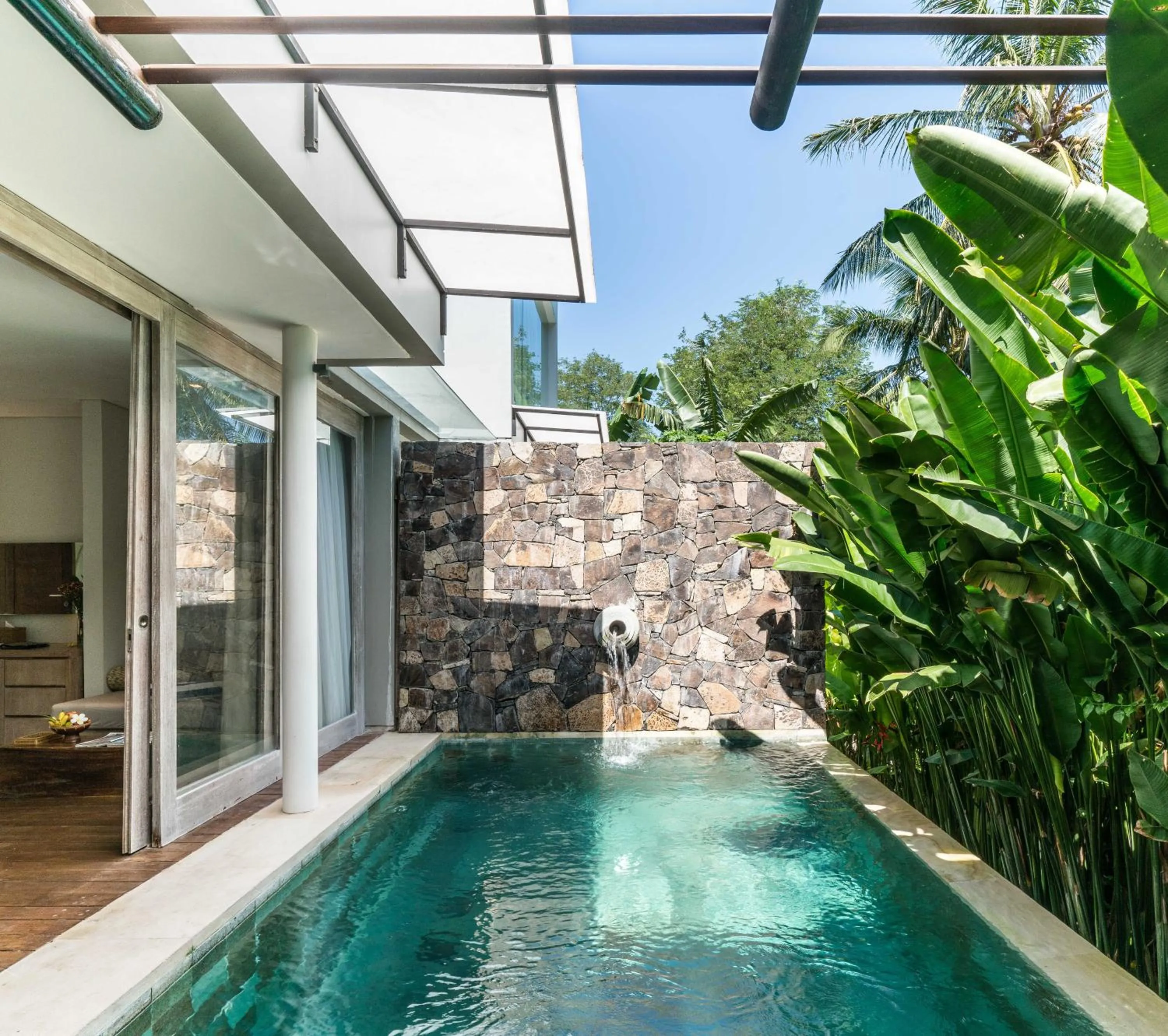 Balcony/Terrace in Svarga Resort Lombok