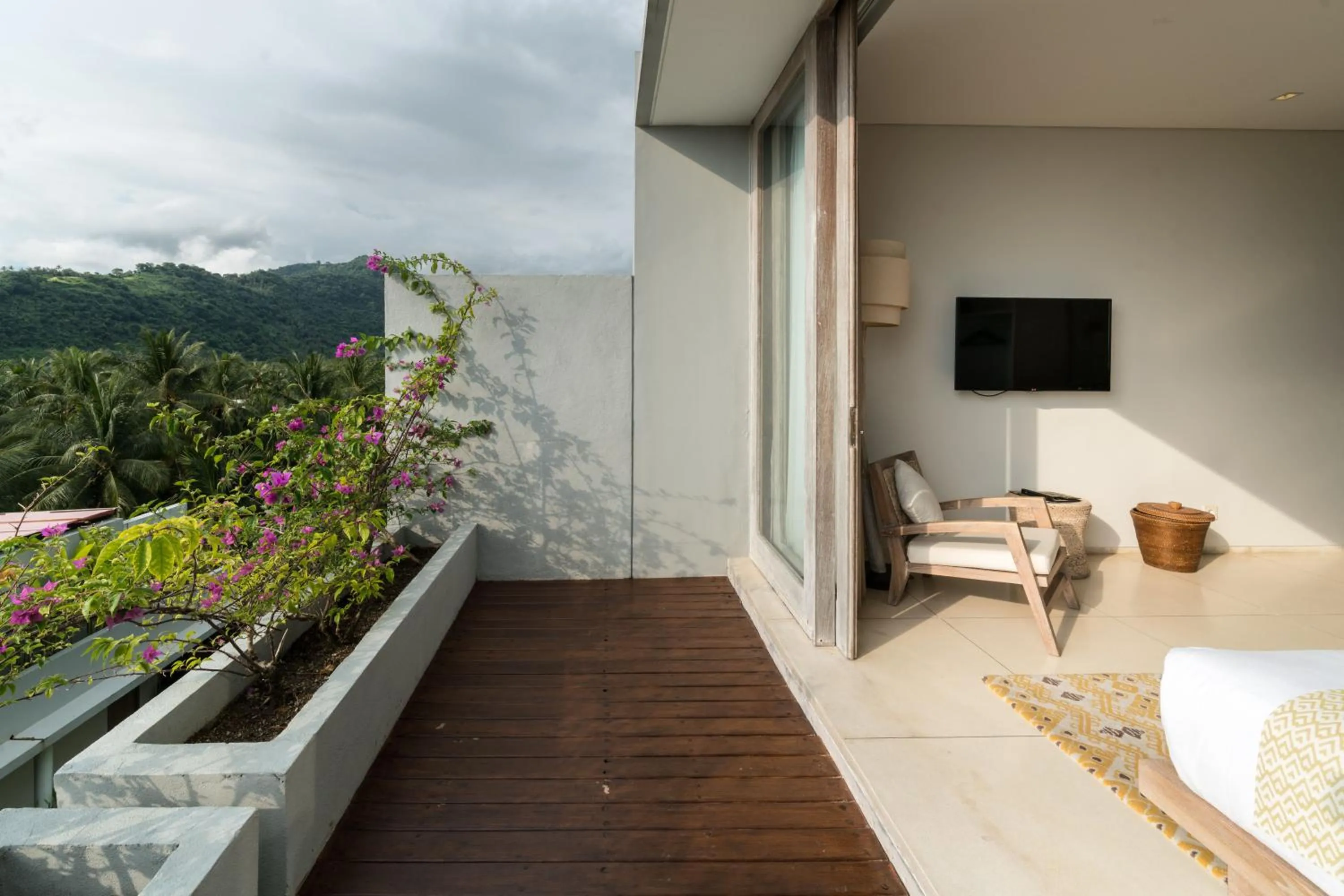 Balcony/Terrace in Svarga Resort Lombok
