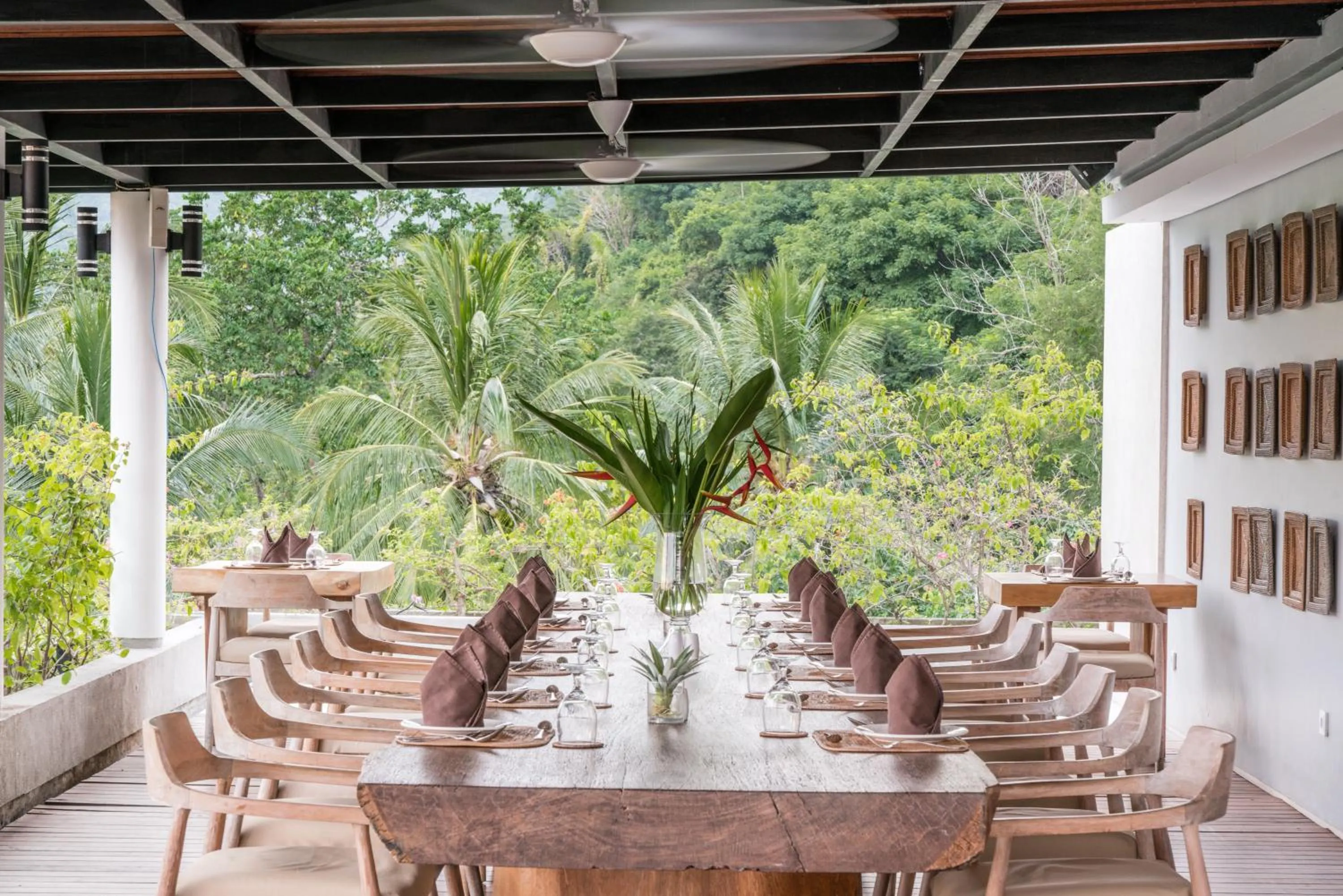 Restaurant/places to eat in Svarga Resort Lombok