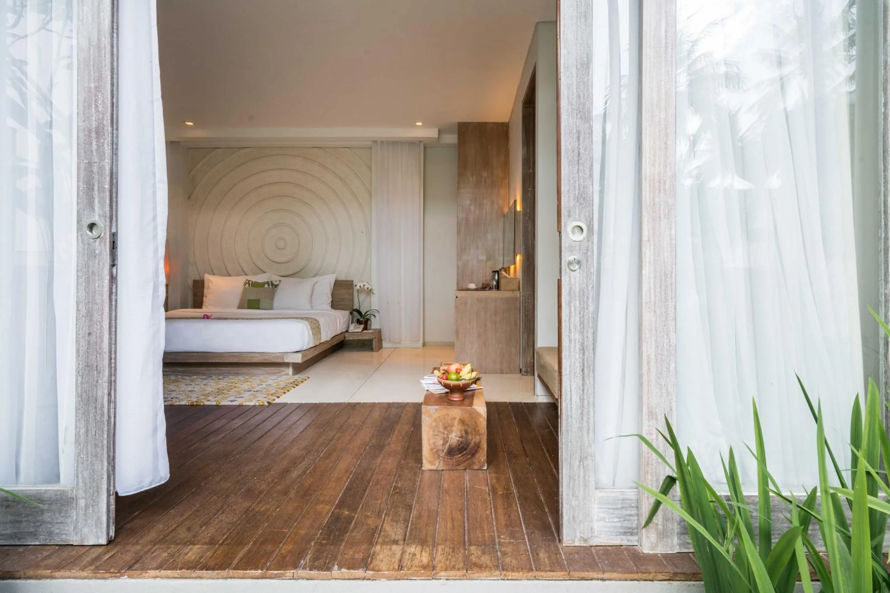 Bathroom, Bed in Svarga Resort Lombok