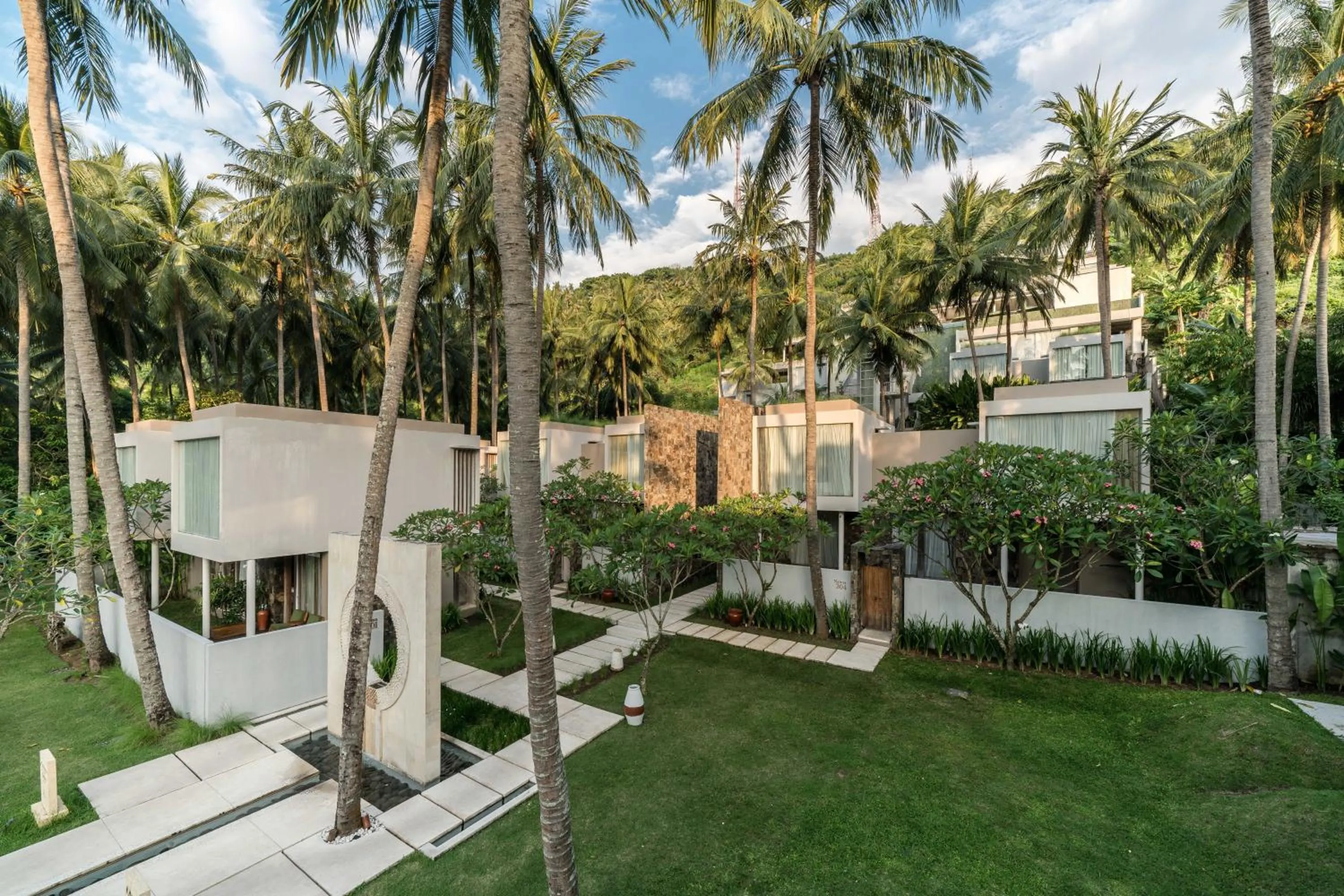 Decorative detail in Svarga Resort Lombok