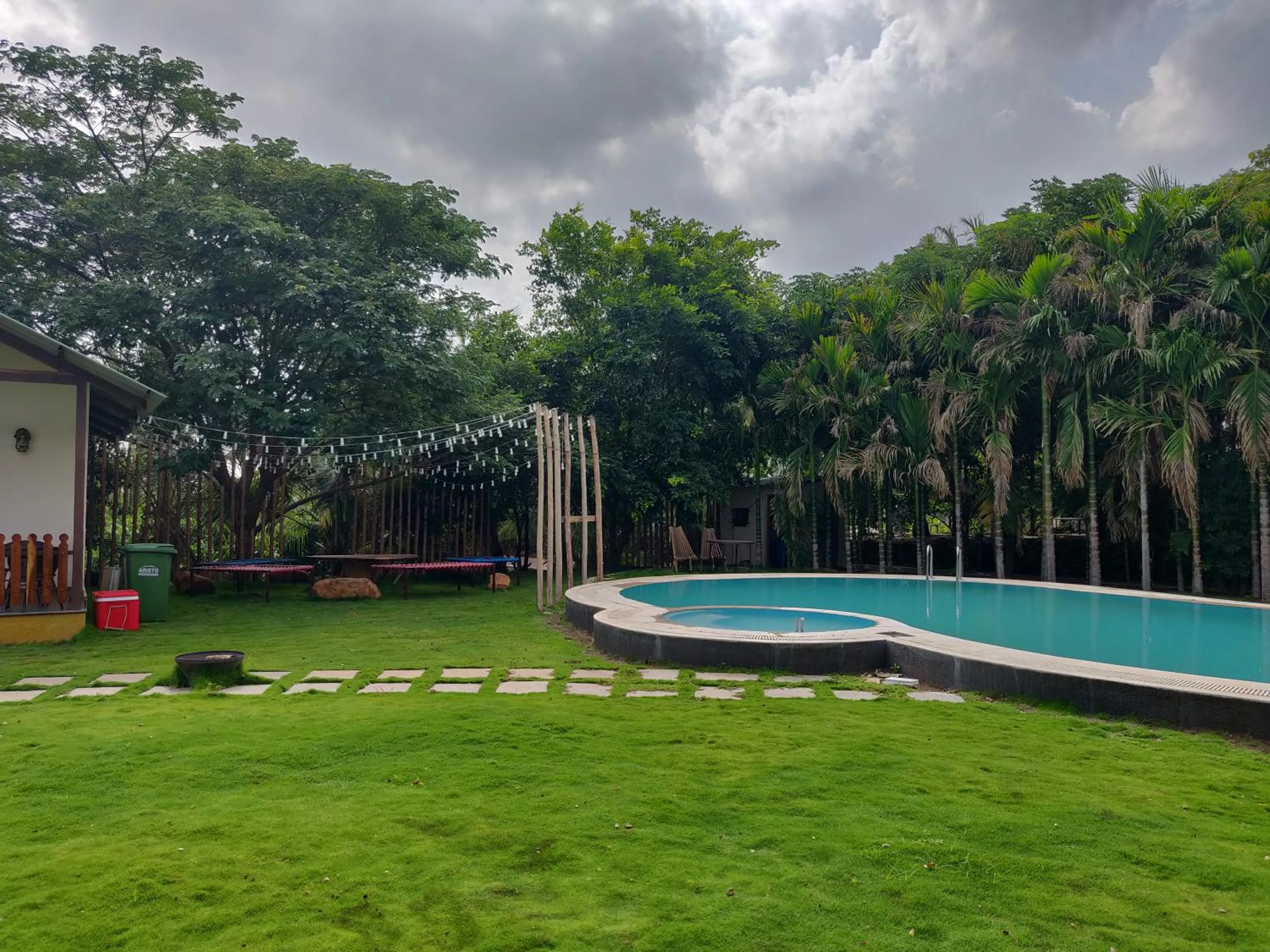 Garden in Aranyagiri Countryside Resort, Near Pune