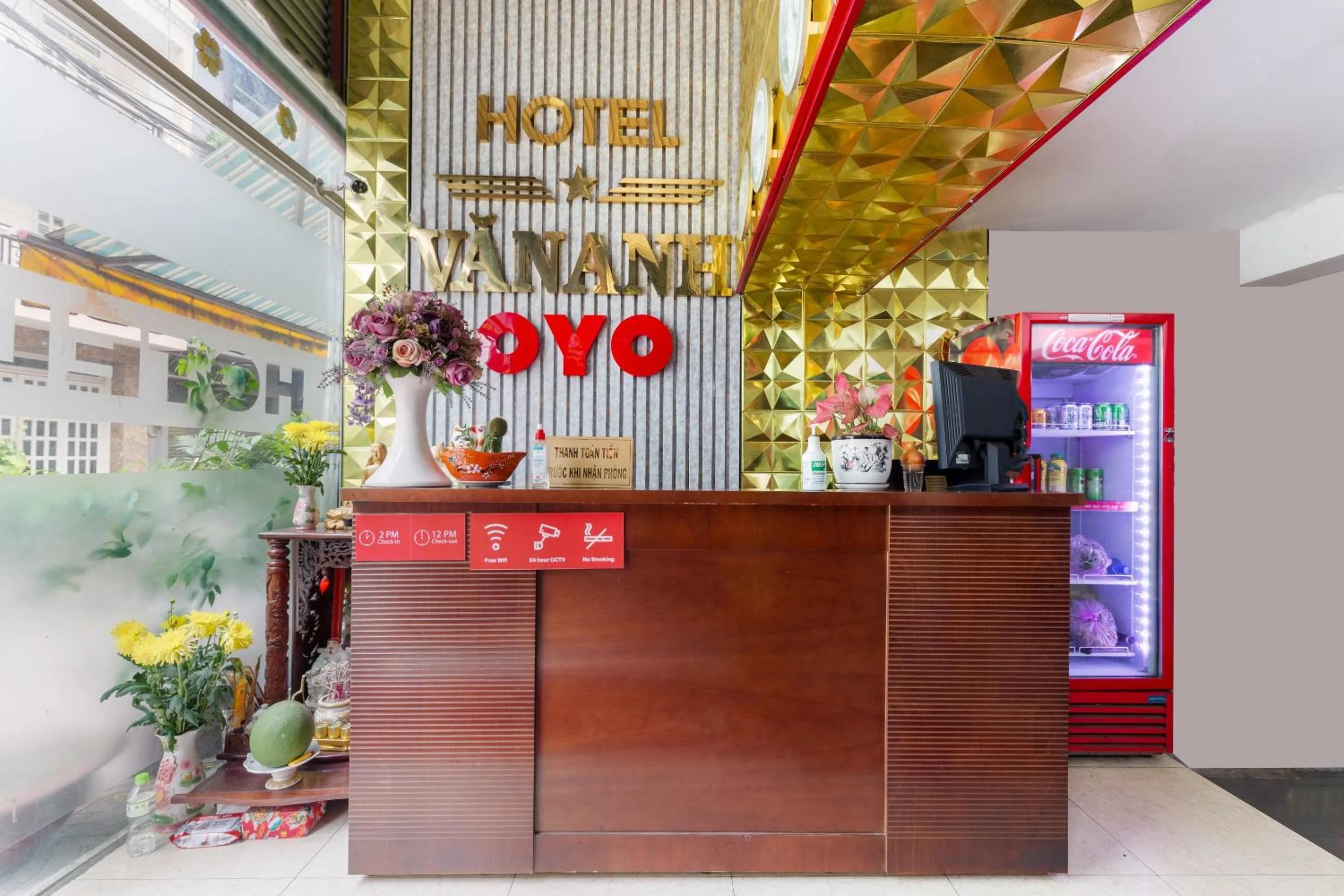 Lobby or reception in Van Anh Hotel