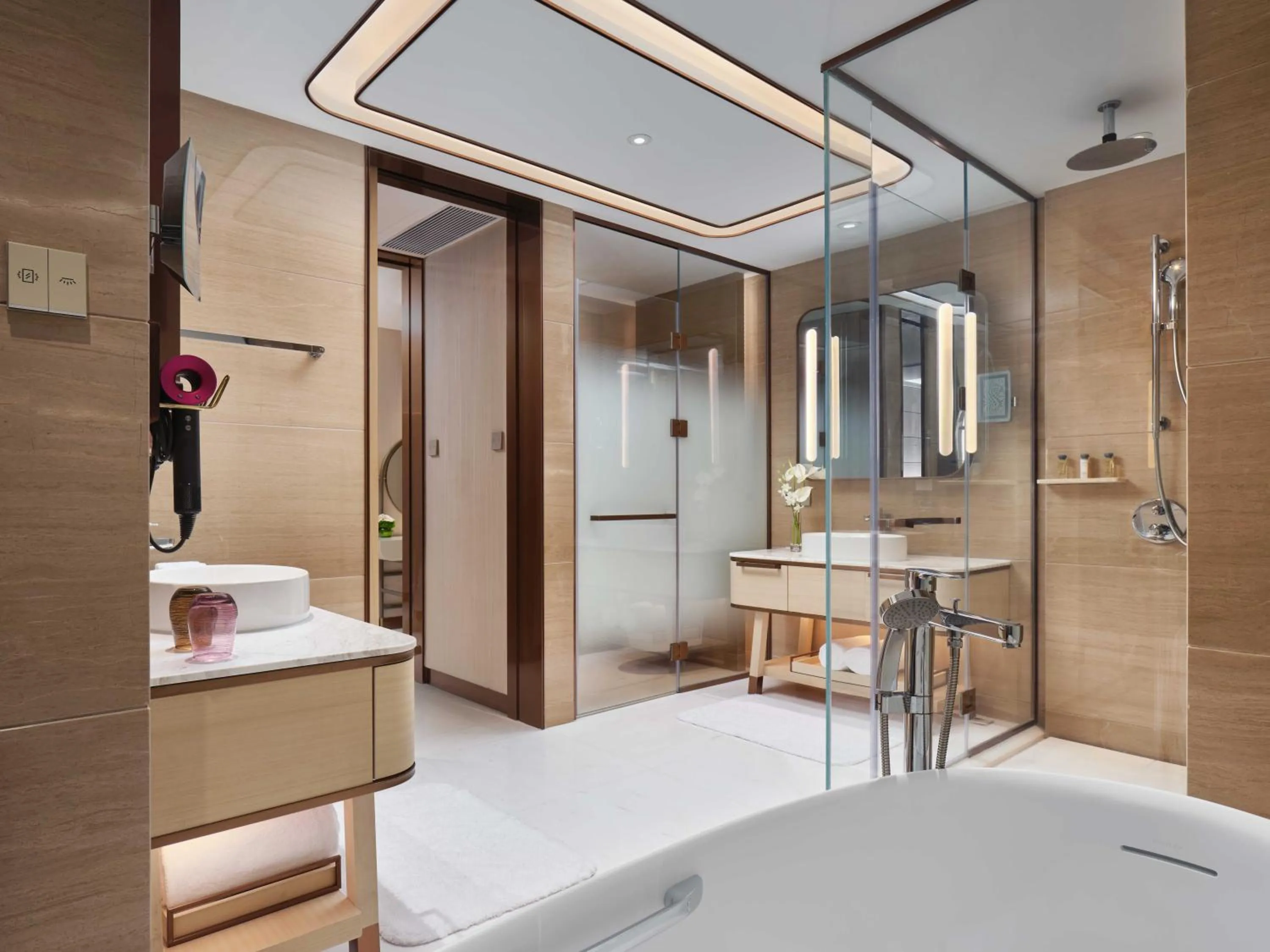 Bedroom, Bed in InterContinental Chongqing Raffles City by IHG