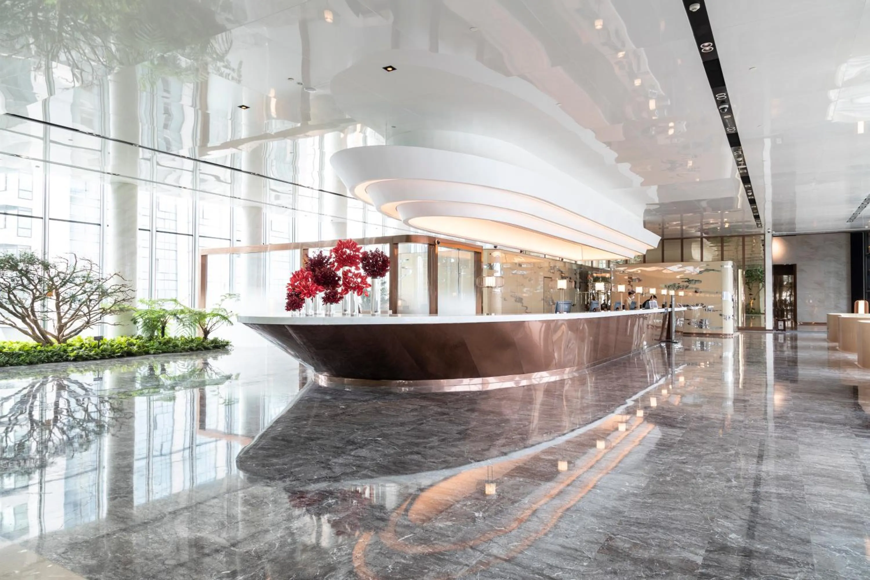Lobby or reception in InterContinental Chongqing Raffles City by IHG