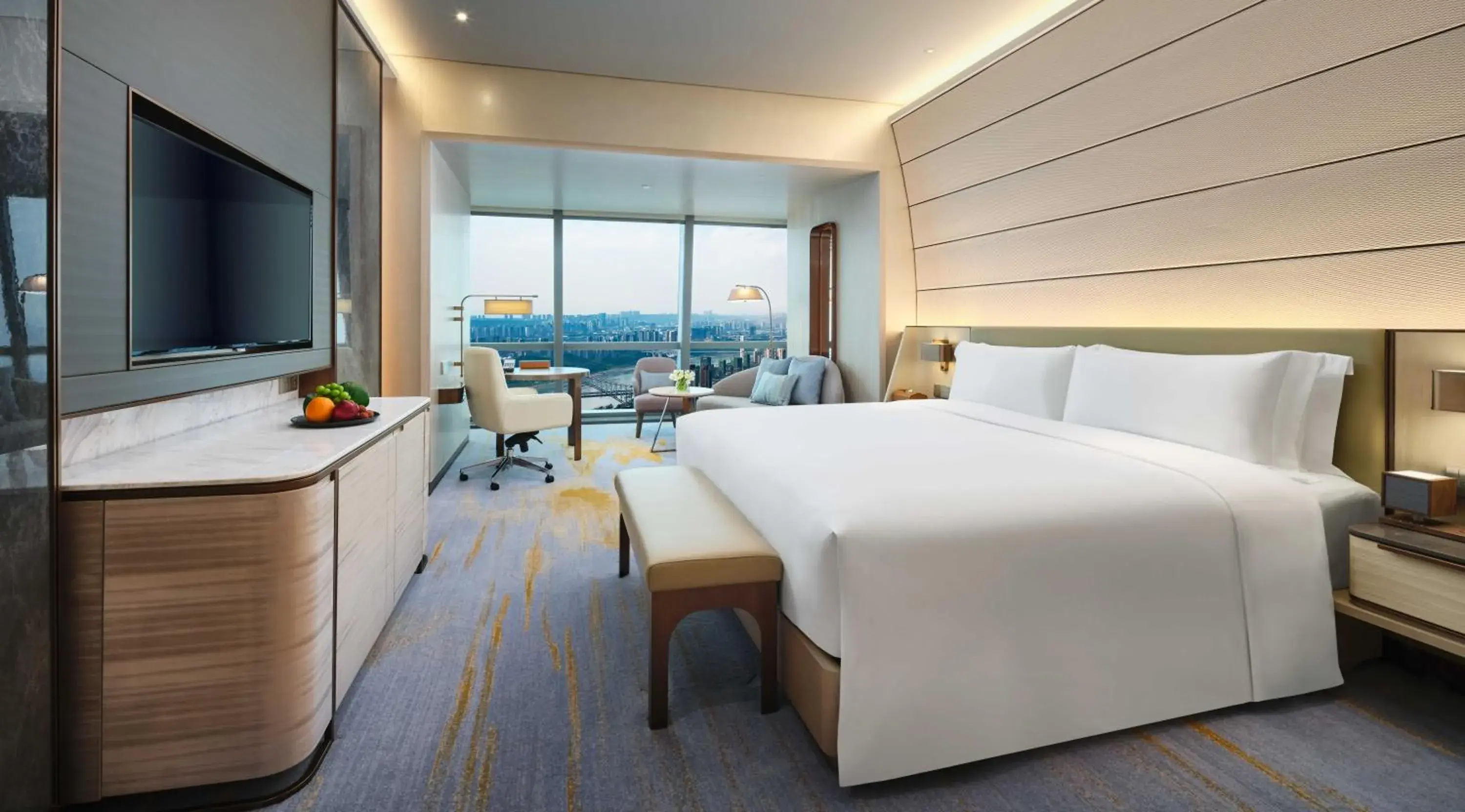 King Classic River View in InterContinental Chongqing Raffles City by IHG King Classic River View in InterContinental Chongqing Raffles City by IHG
