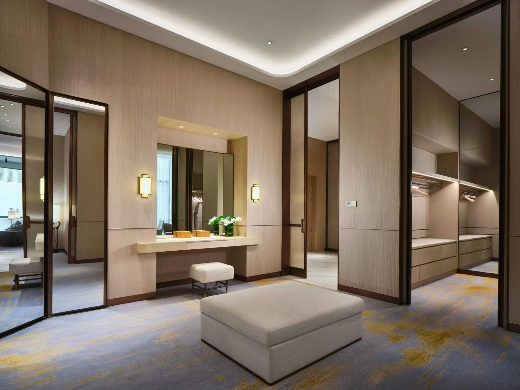 Bedroom, Bed in InterContinental Chongqing Raffles City by IHG
