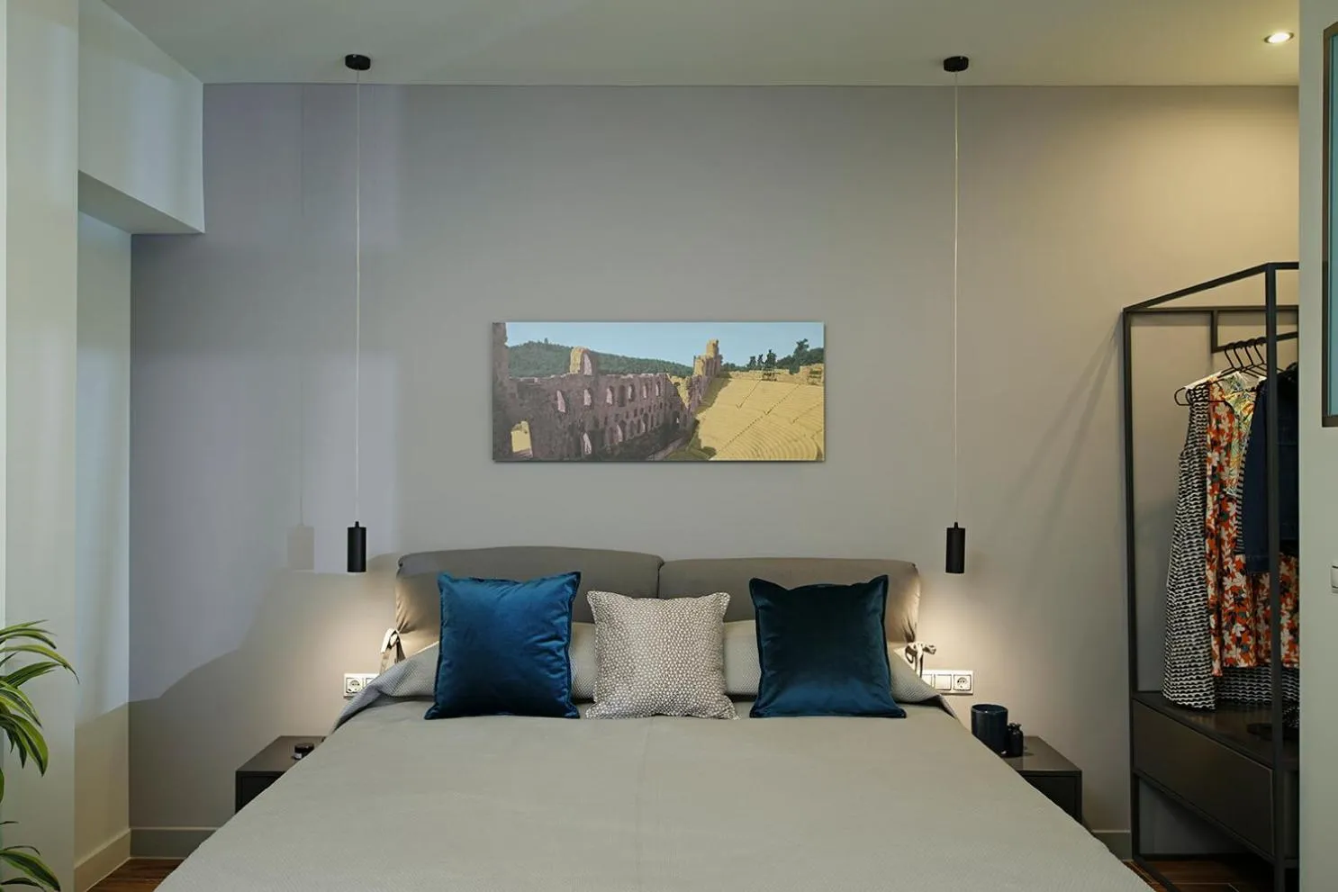 Bed in The Gem Society Hotel