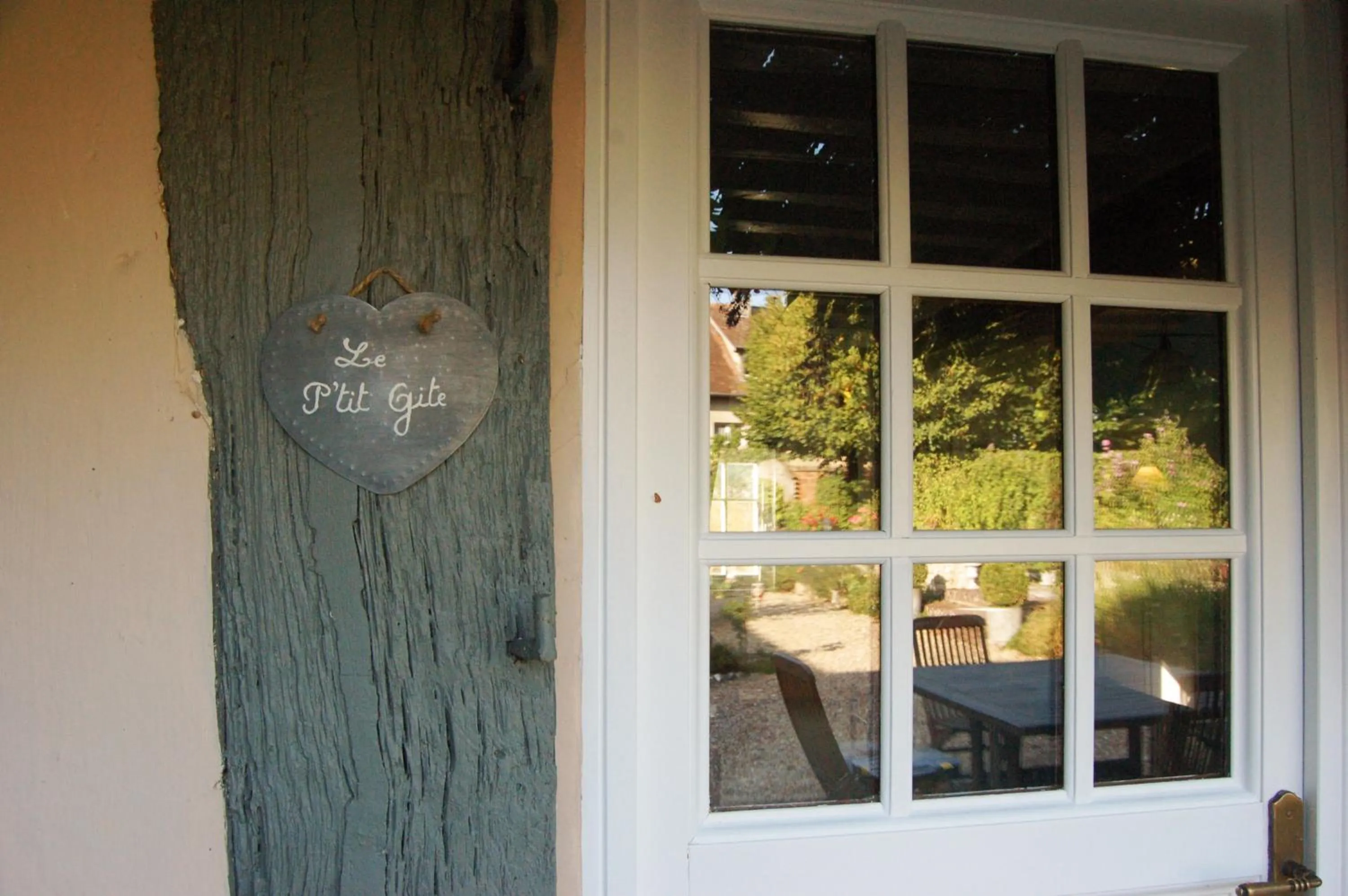 Garden view in La Chaiserie