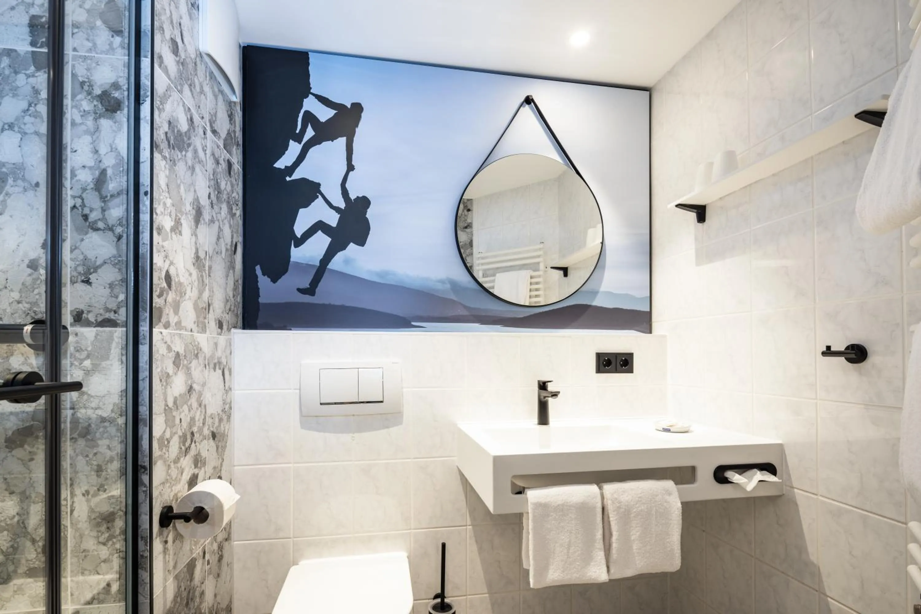 Bathroom in Hotel Königssee