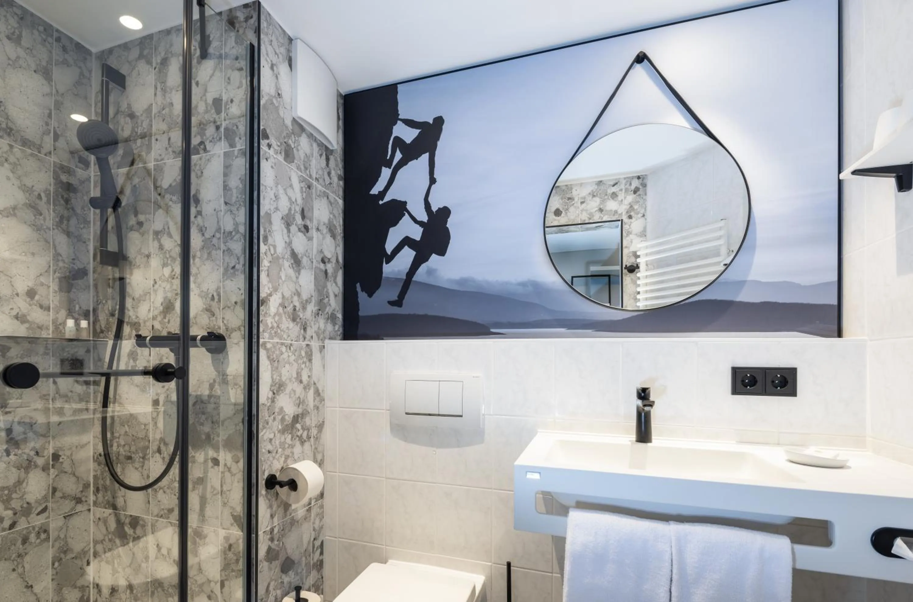 Bathroom in Hotel Königssee