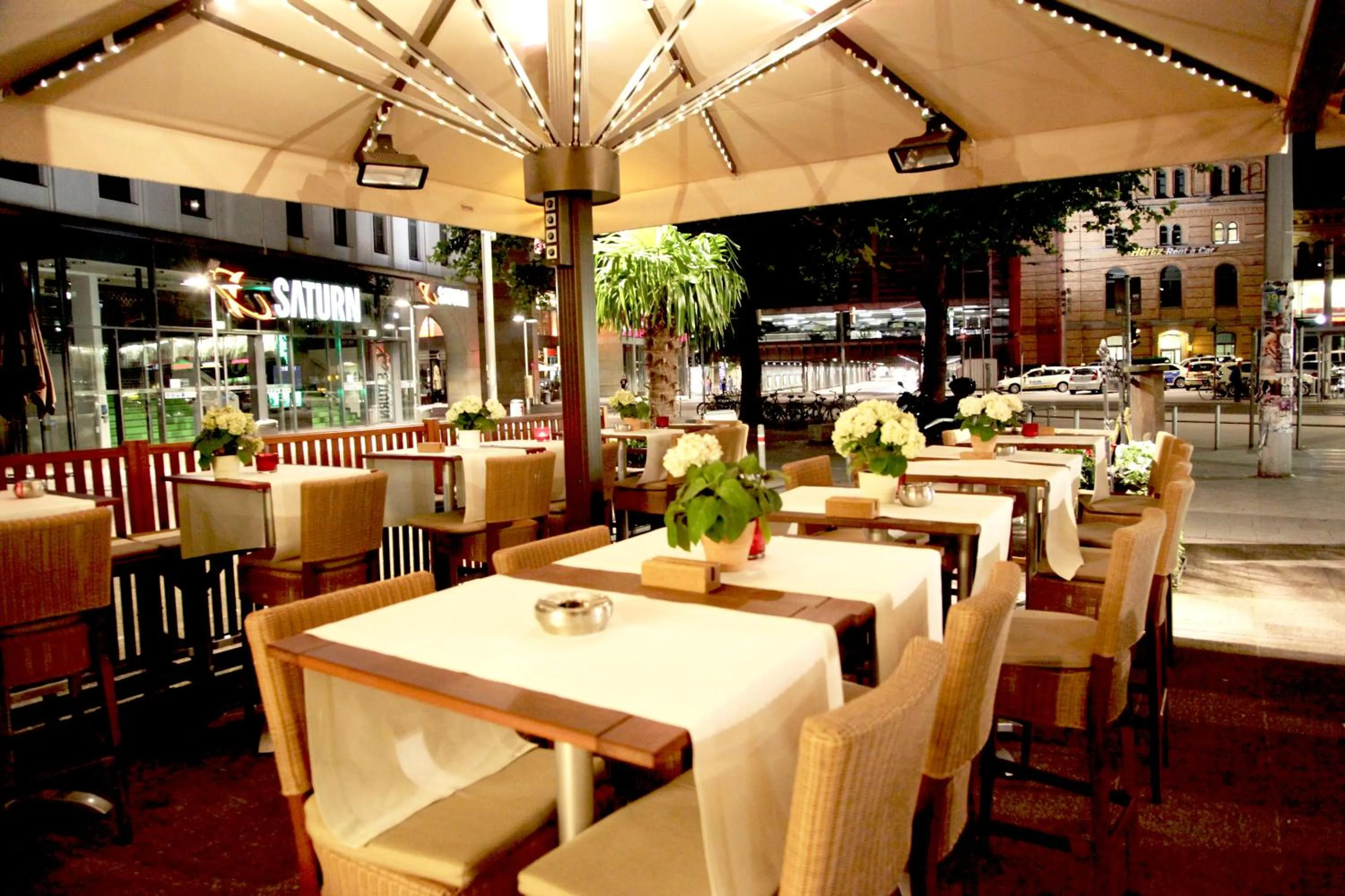 Balcony/Terrace in Central-Hotel Kaiserhof