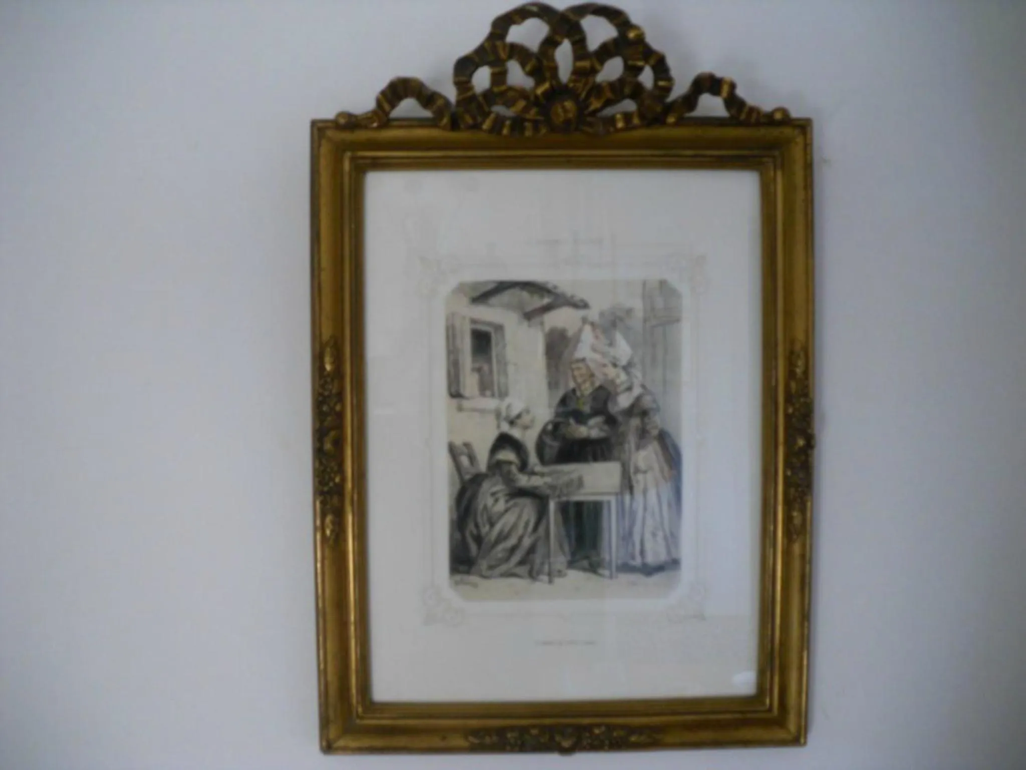 Decorative detail in La Dentellière