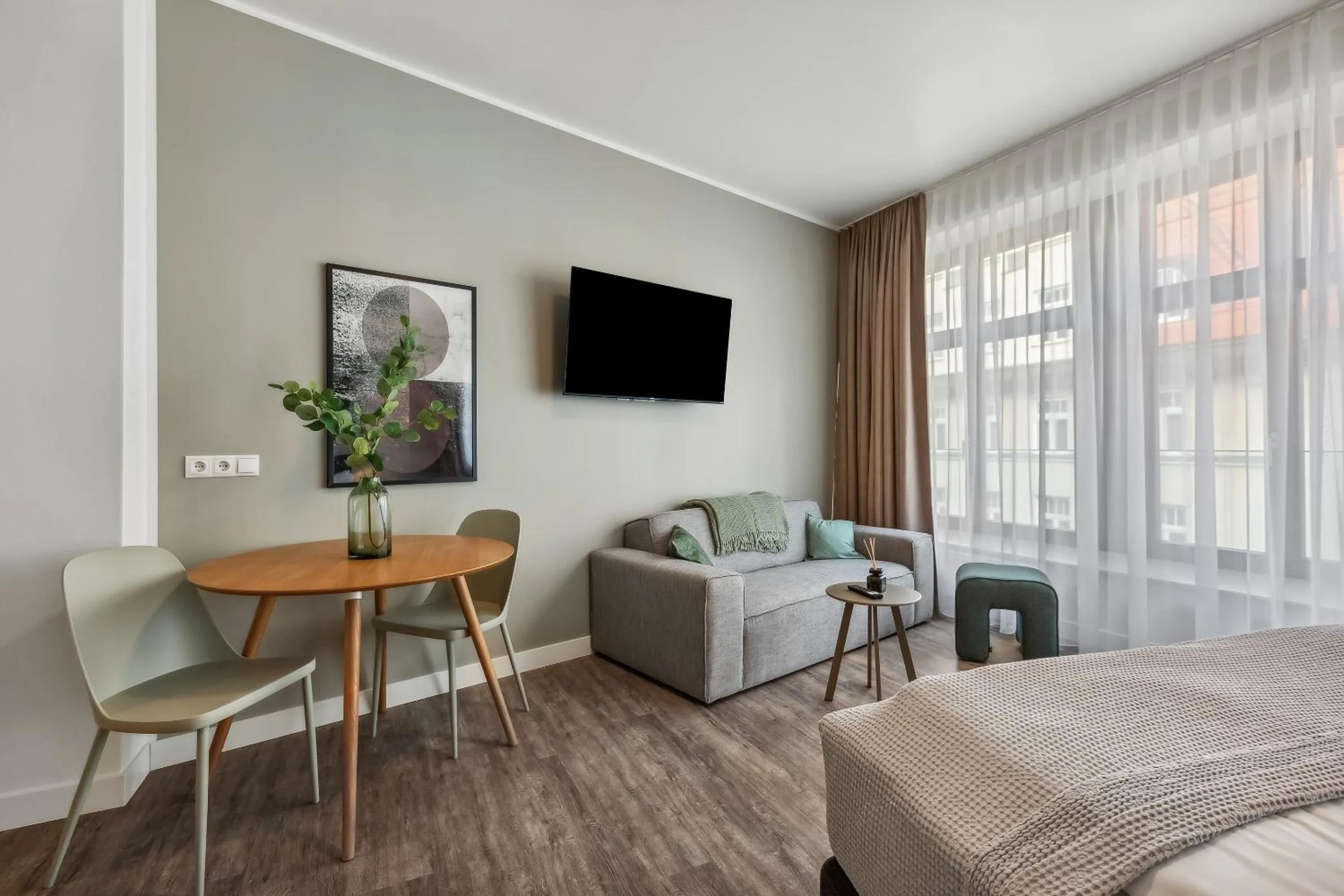 Bed in Limehome Leipzig Am Brühl