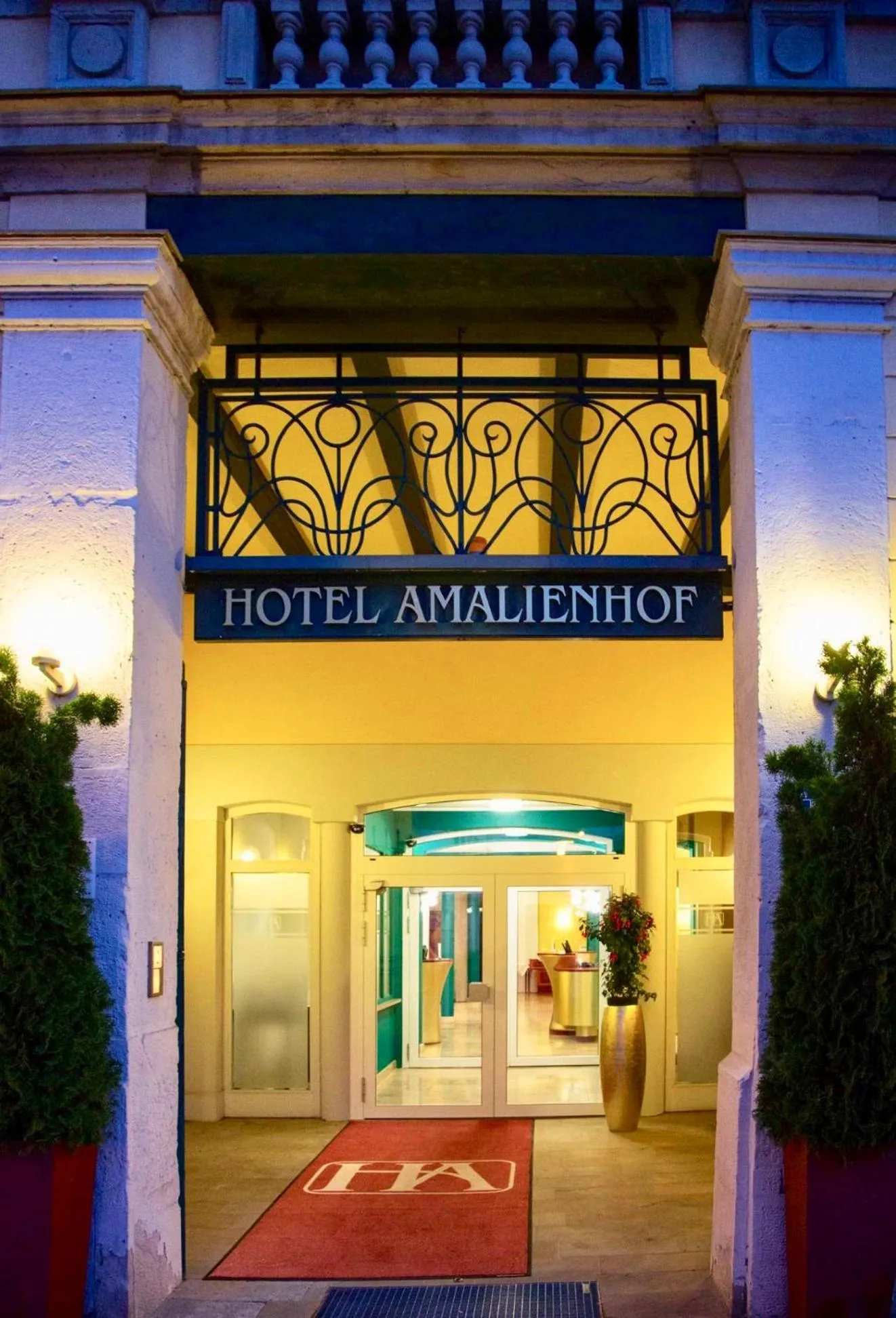 Facade/entrance in Boutique-Hotel Amalienhof