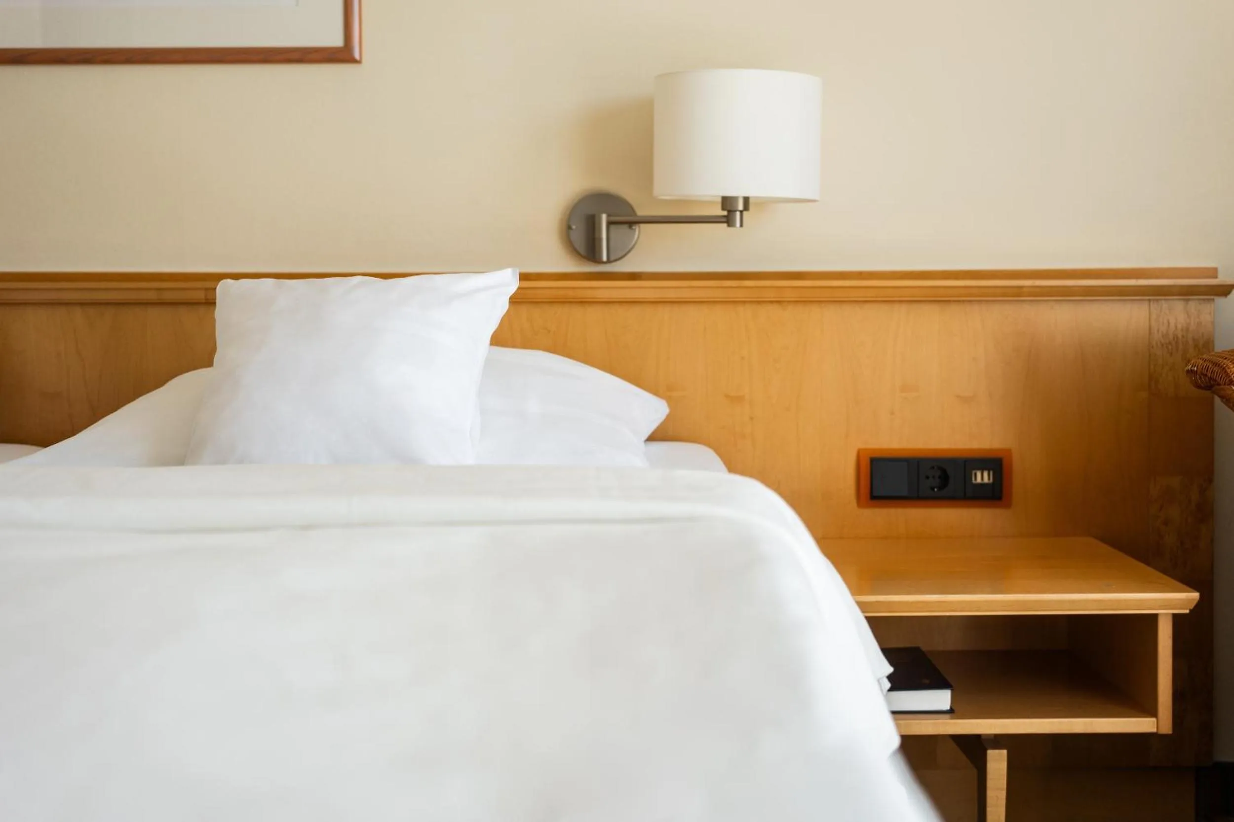 Decorative detail, Bed in Hotel FREIZEIT IN