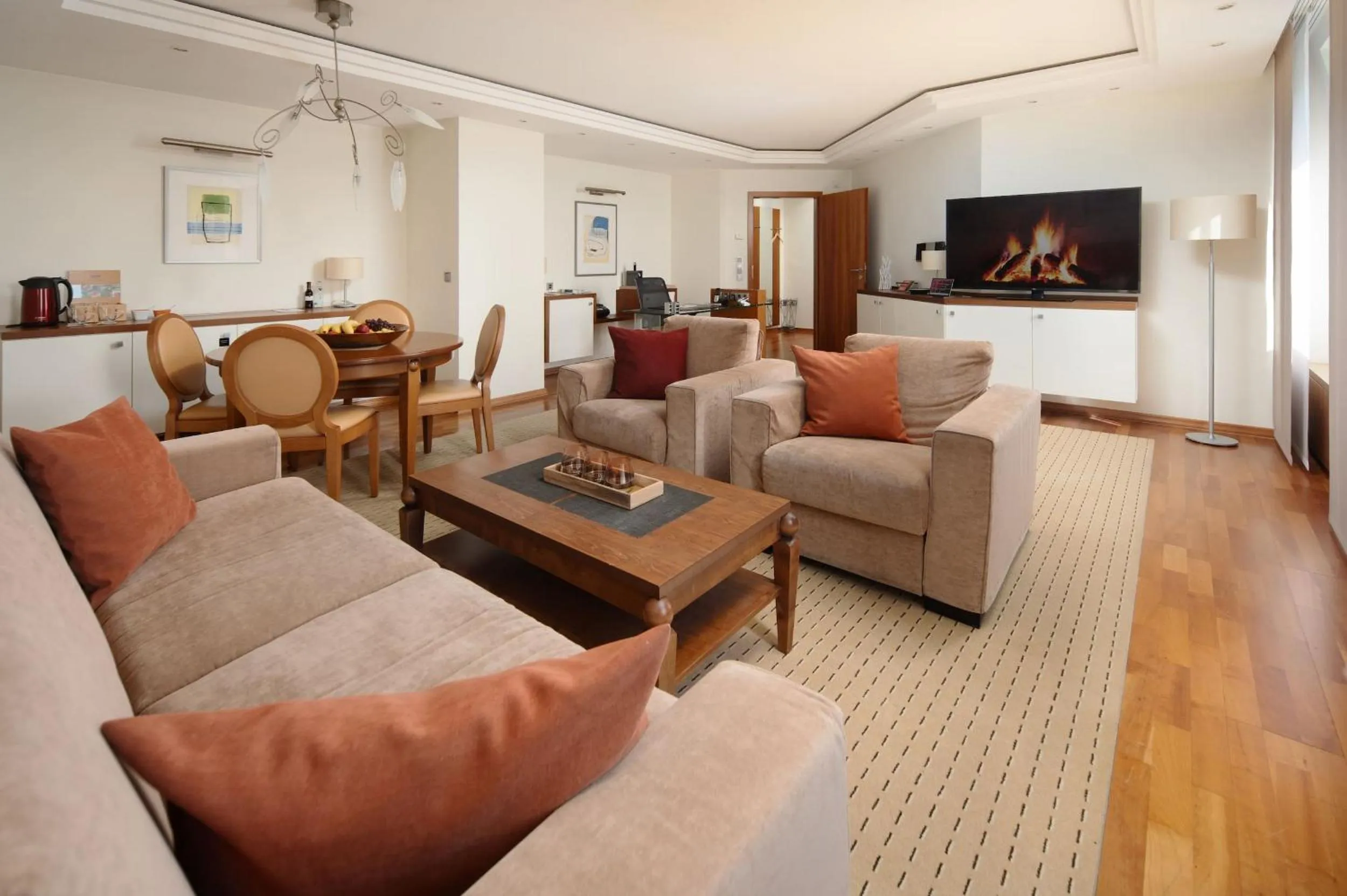 Living room in Hotel FREIZEIT IN