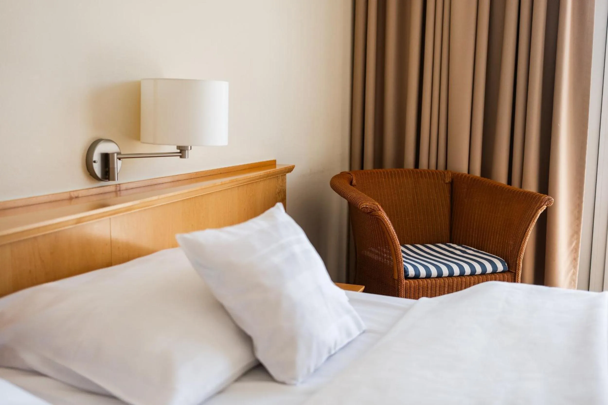 Decorative detail, Bed in Hotel FREIZEIT IN