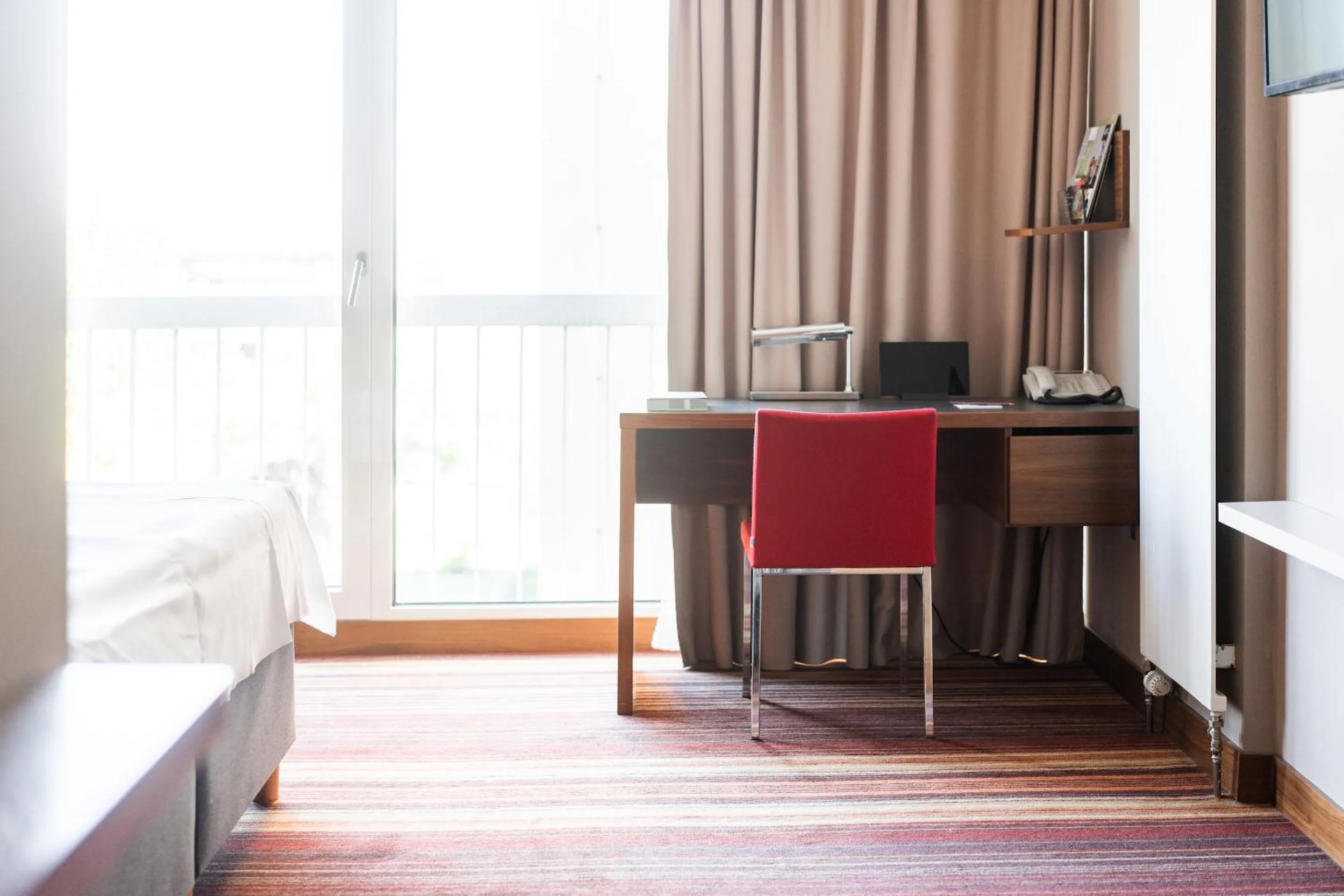 Decorative detail, Bed in Hotel FREIZEIT IN