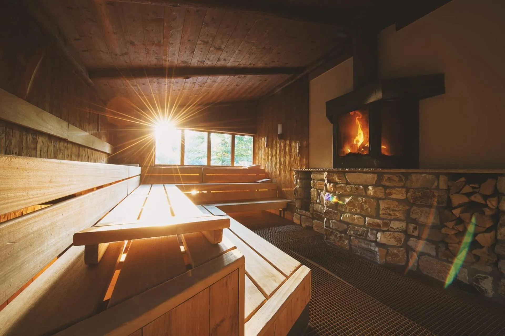 Sauna in Hotel FREIZEIT IN