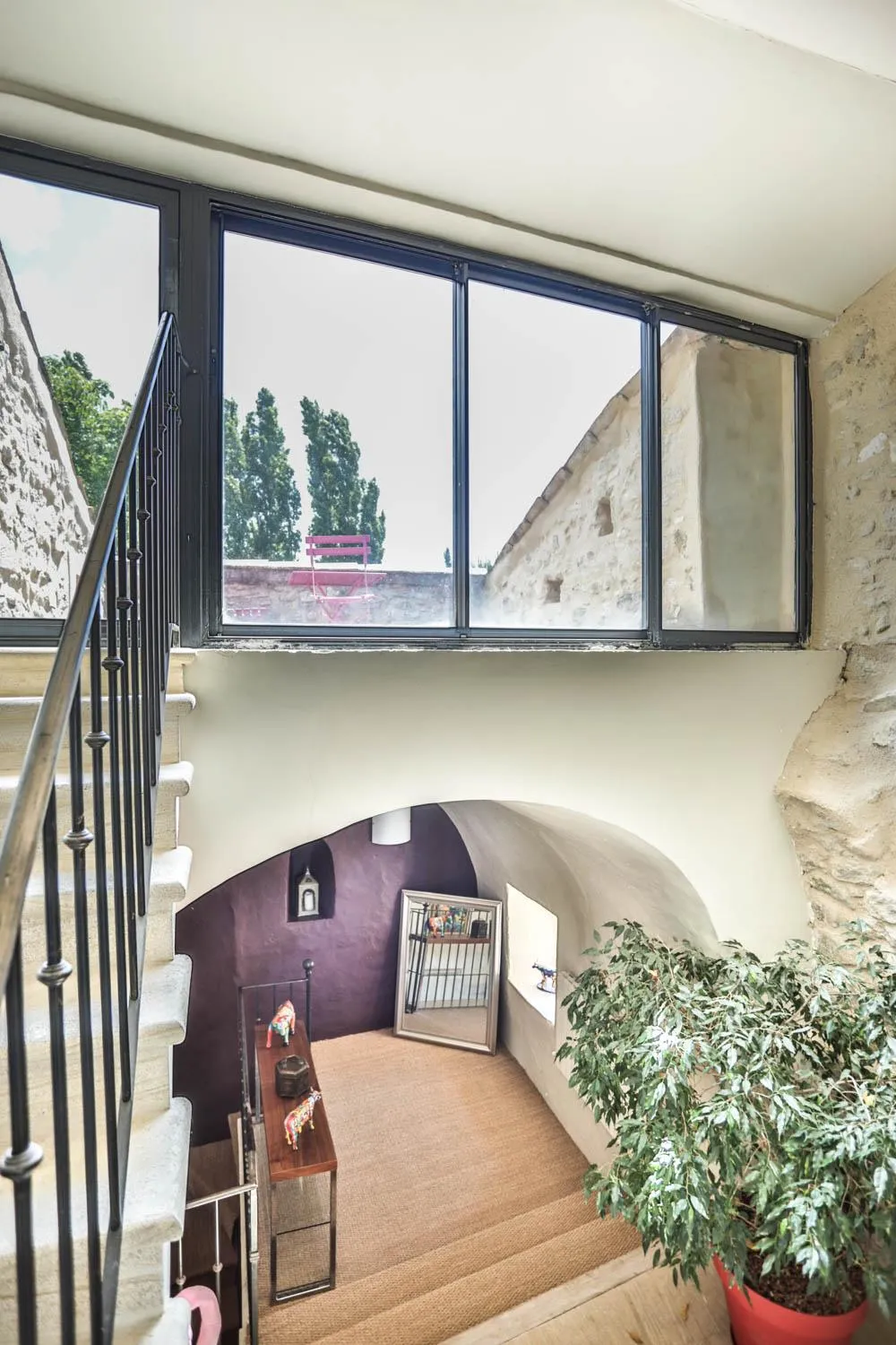 Patio in Le Prieuré La Madelène