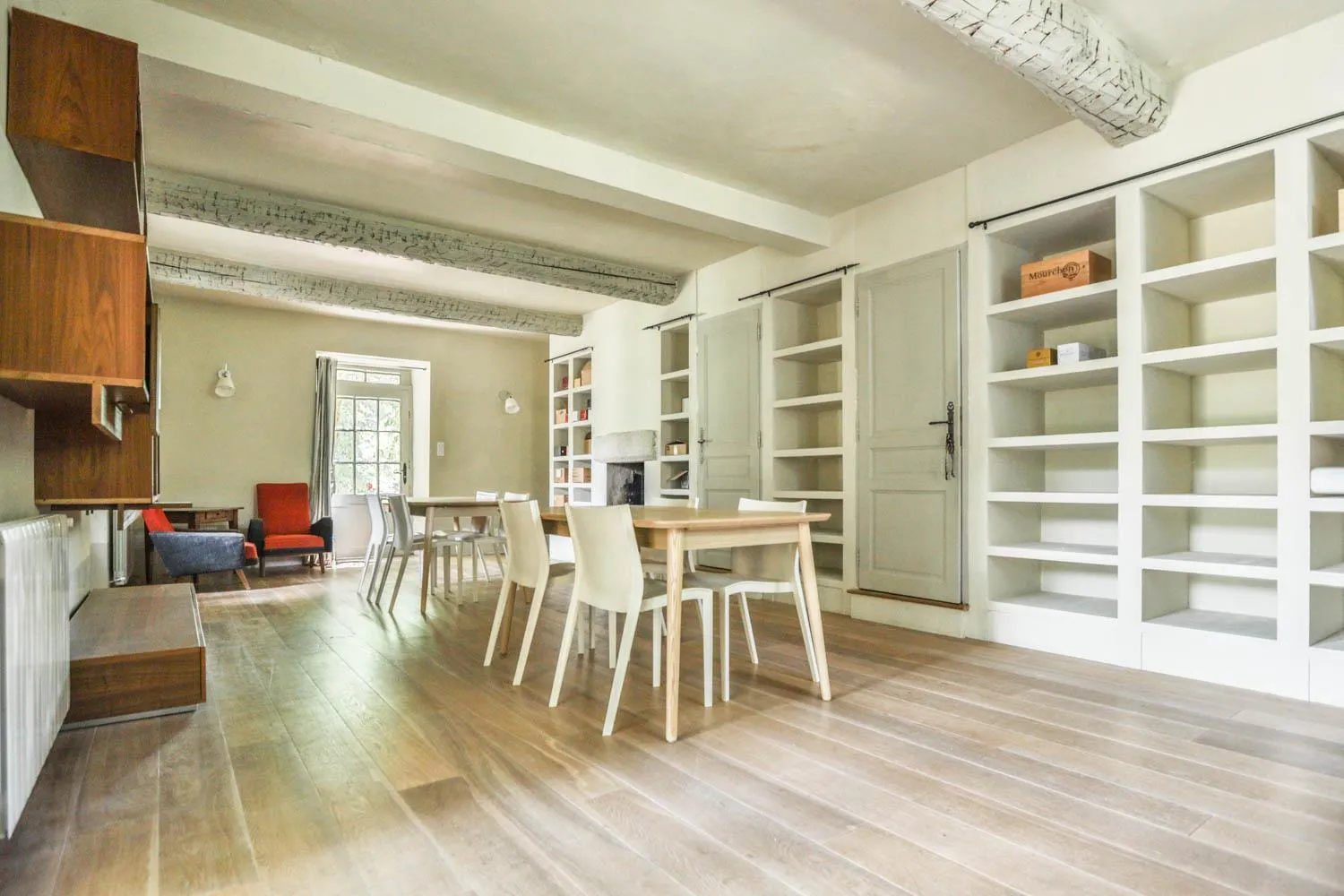 Seating area in Le Prieuré La Madelène