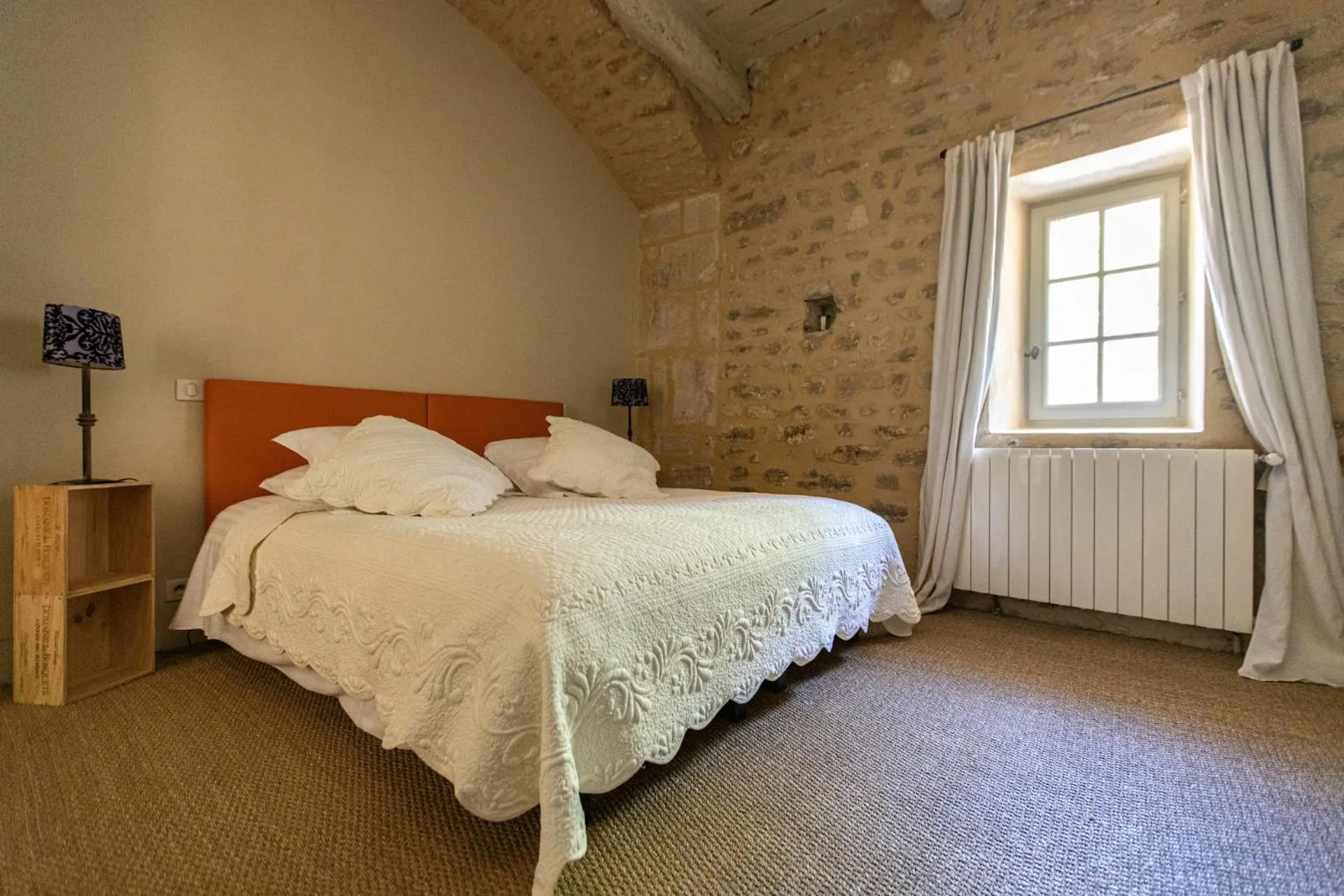 Bedroom, Bed in Le Prieuré La Madelène