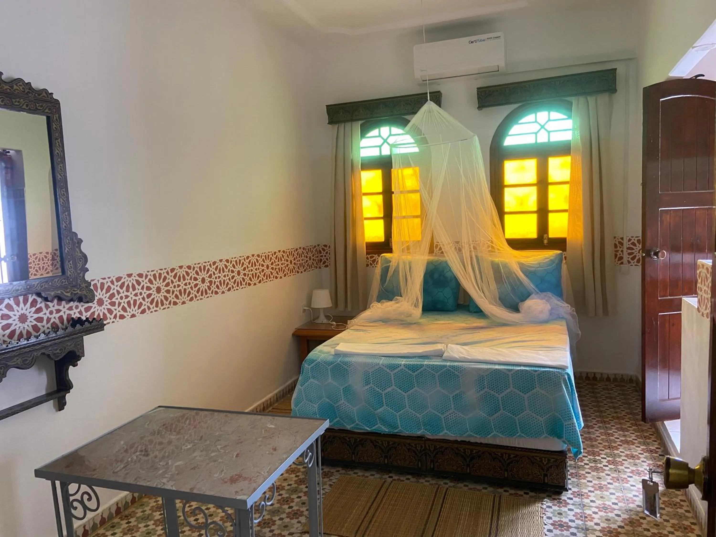 Bed in Riad Salt River