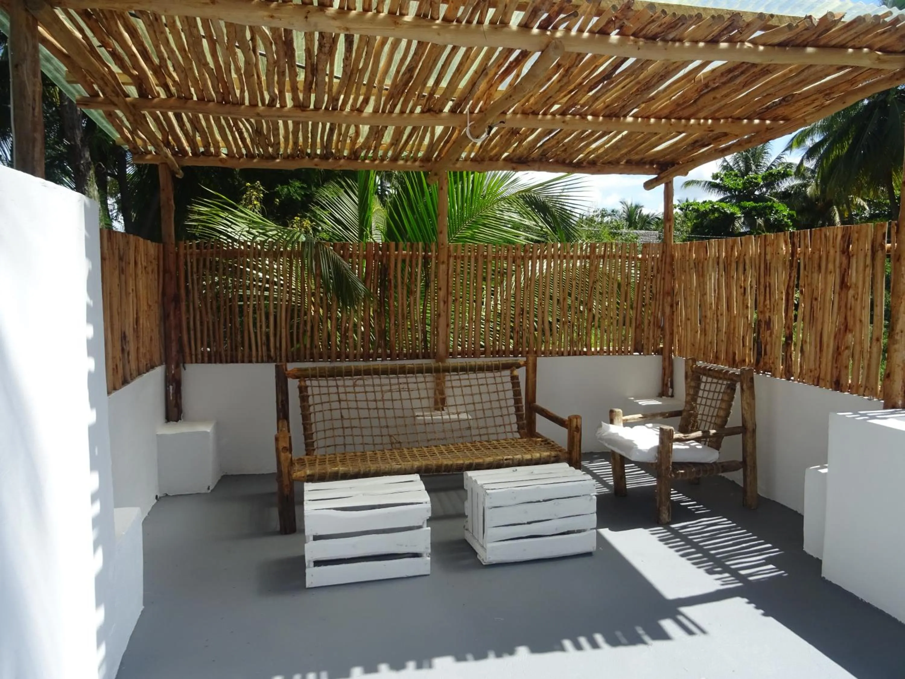 Patio in Makuti Beach Bungalows