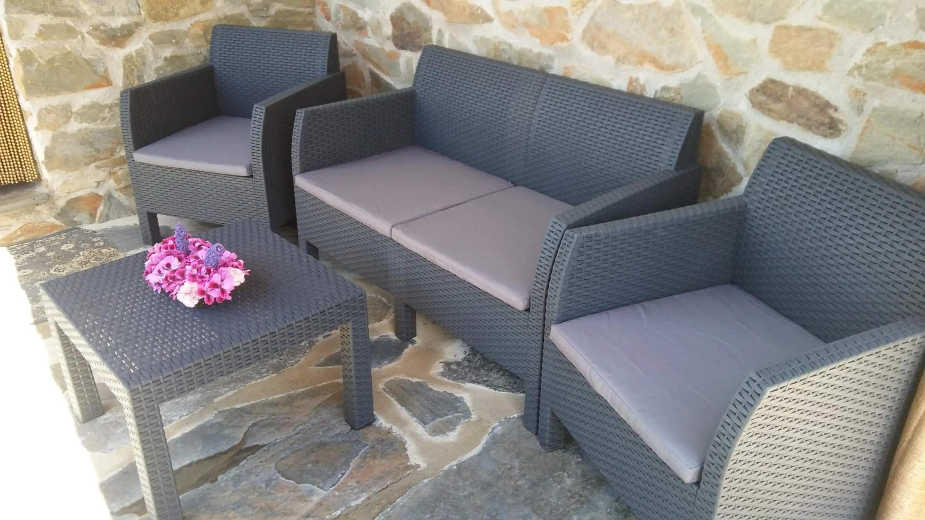 Seating Area in La Cabaña Romantica de Llano