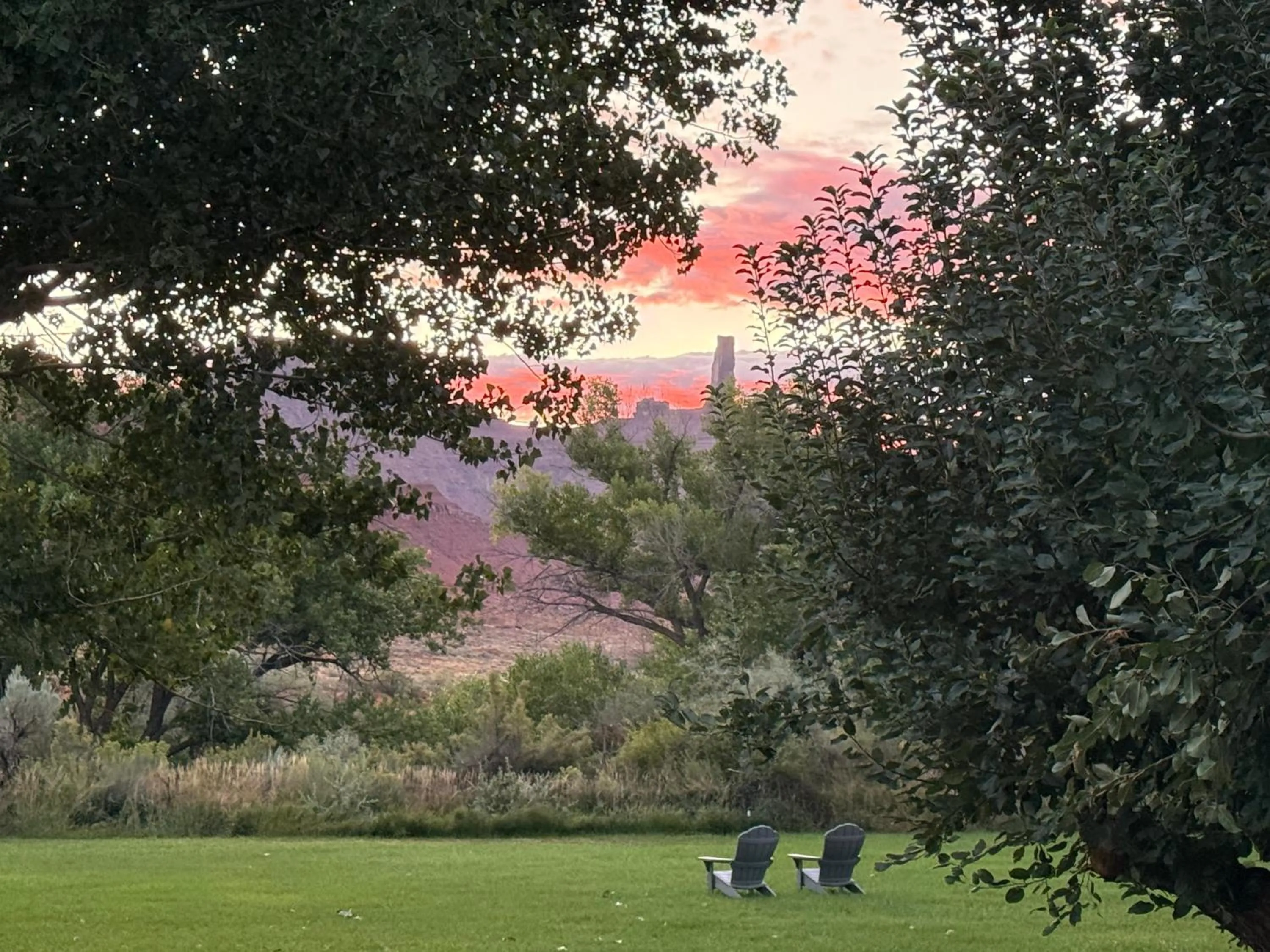 Natural landscape in Castle Valley Inn