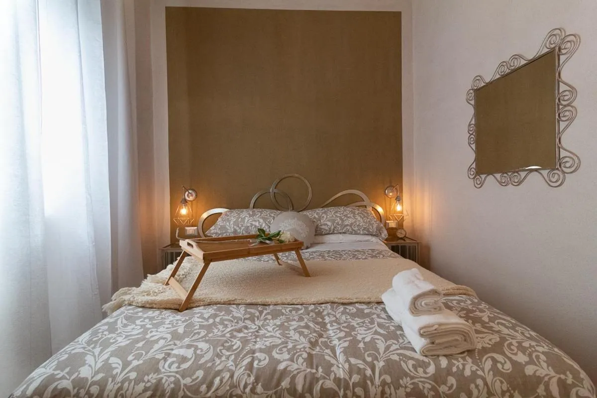 Bed in B&Bio la casa di Giò