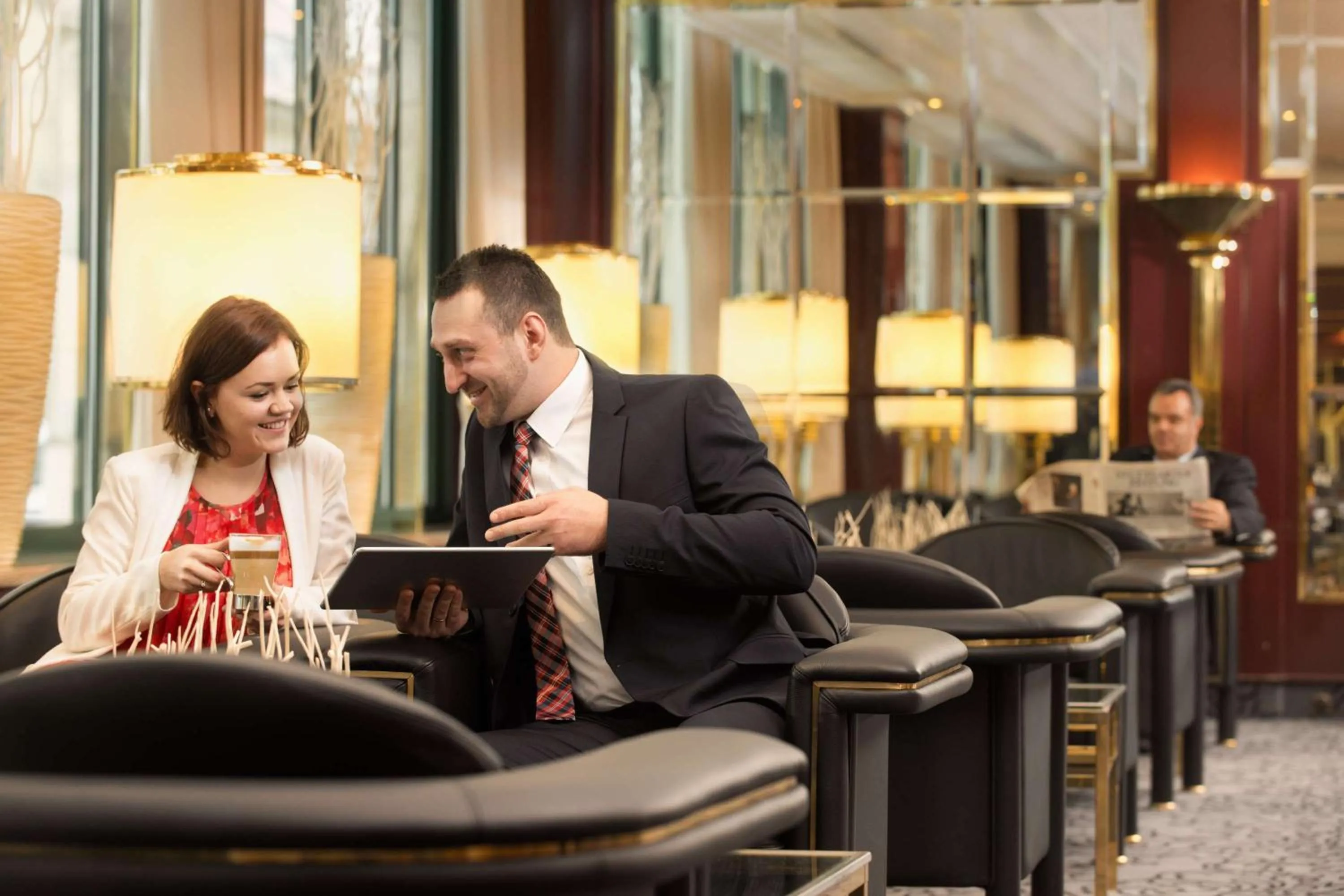 Lobby or reception in Maritim Hotel Stuttgart