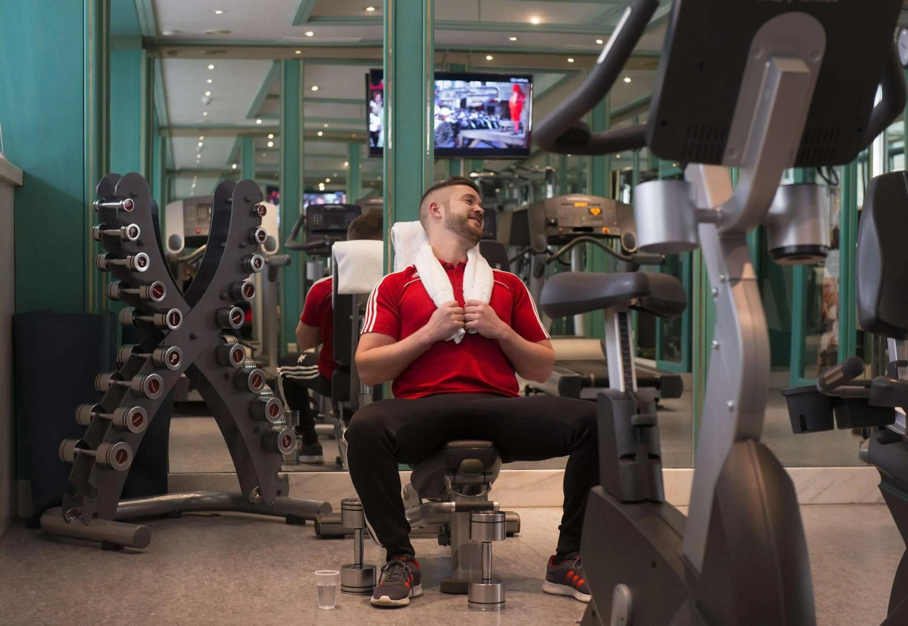 Fitness centre/facilities in Maritim Hotel Stuttgart