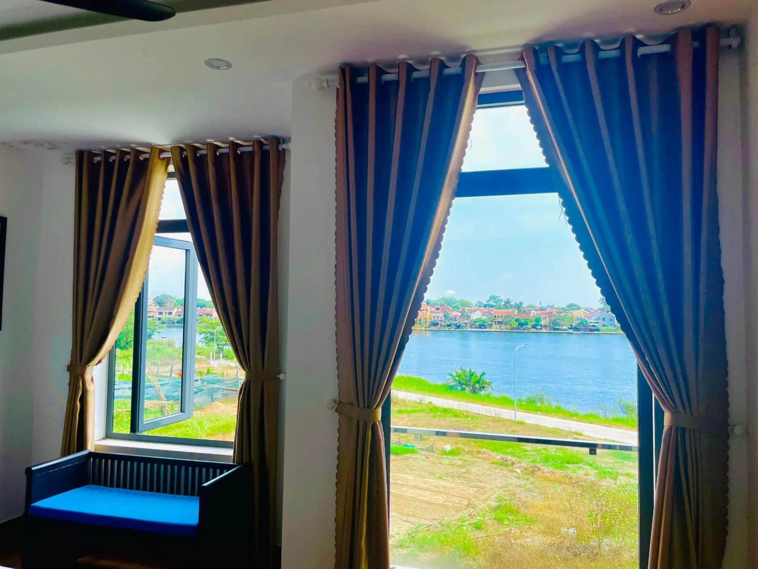 Natural landscape in Thuong Da Riverside Homestay