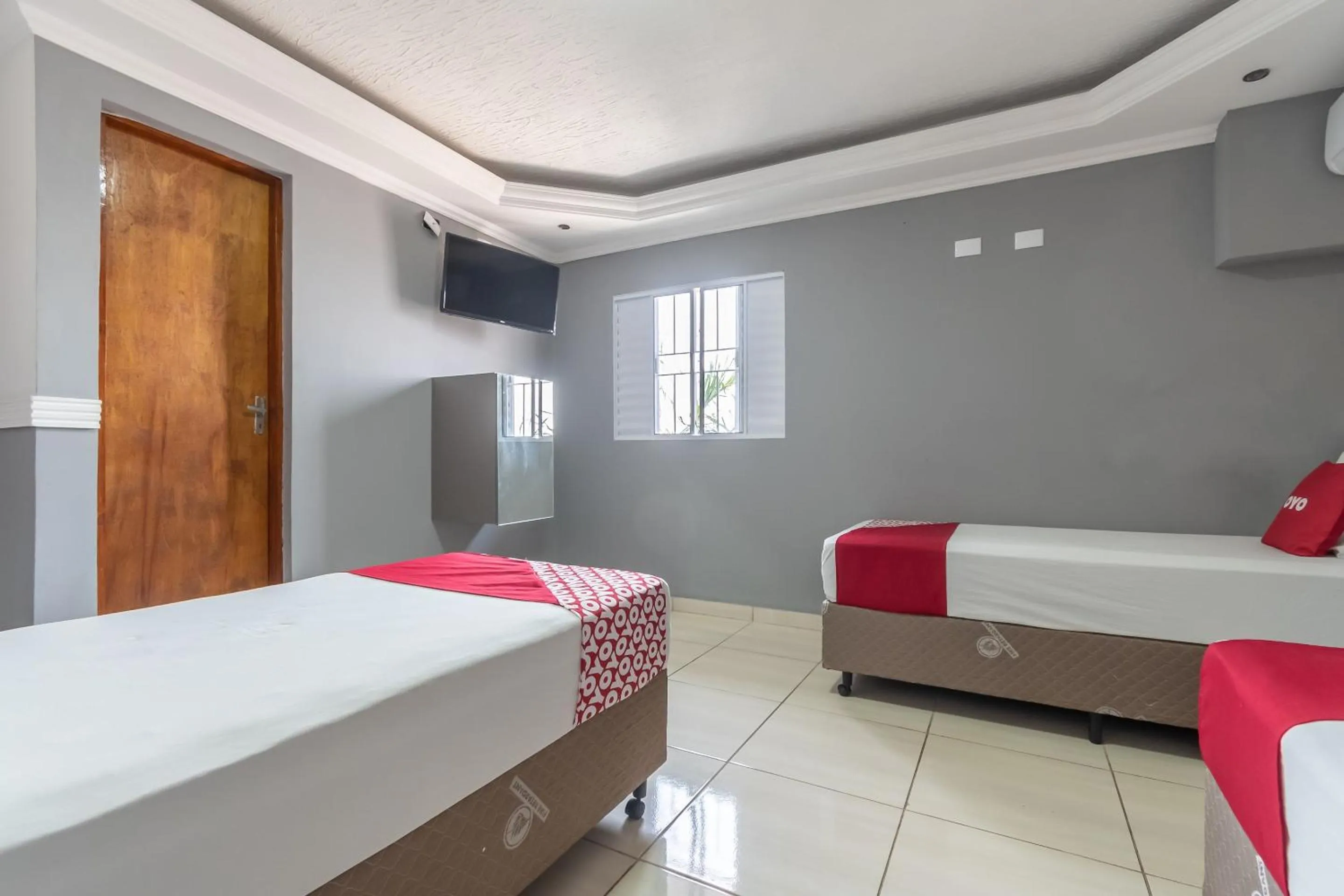 Bedroom, Bed in OYO Hotel San Remo, São Paulo