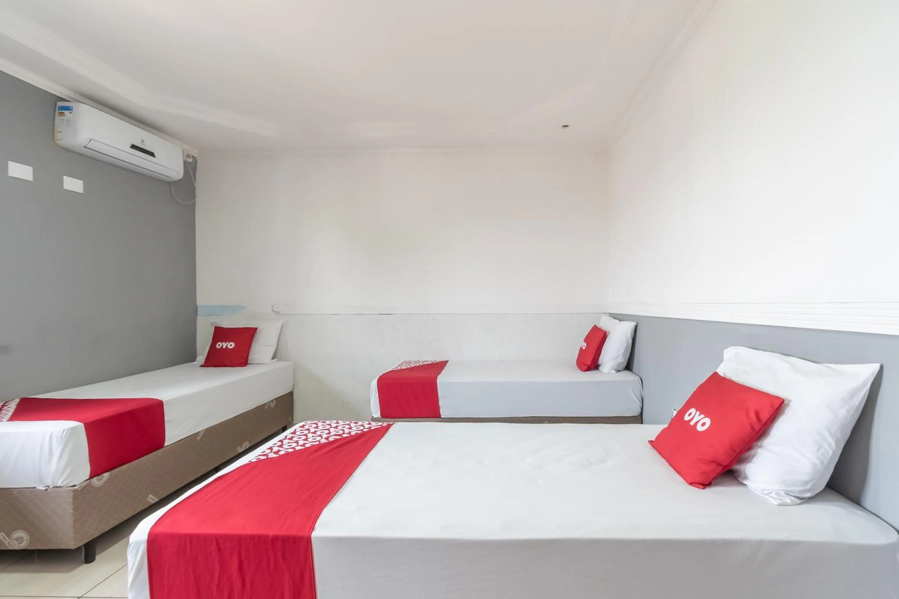 Bedroom, Bed in OYO Hotel San Remo, São Paulo