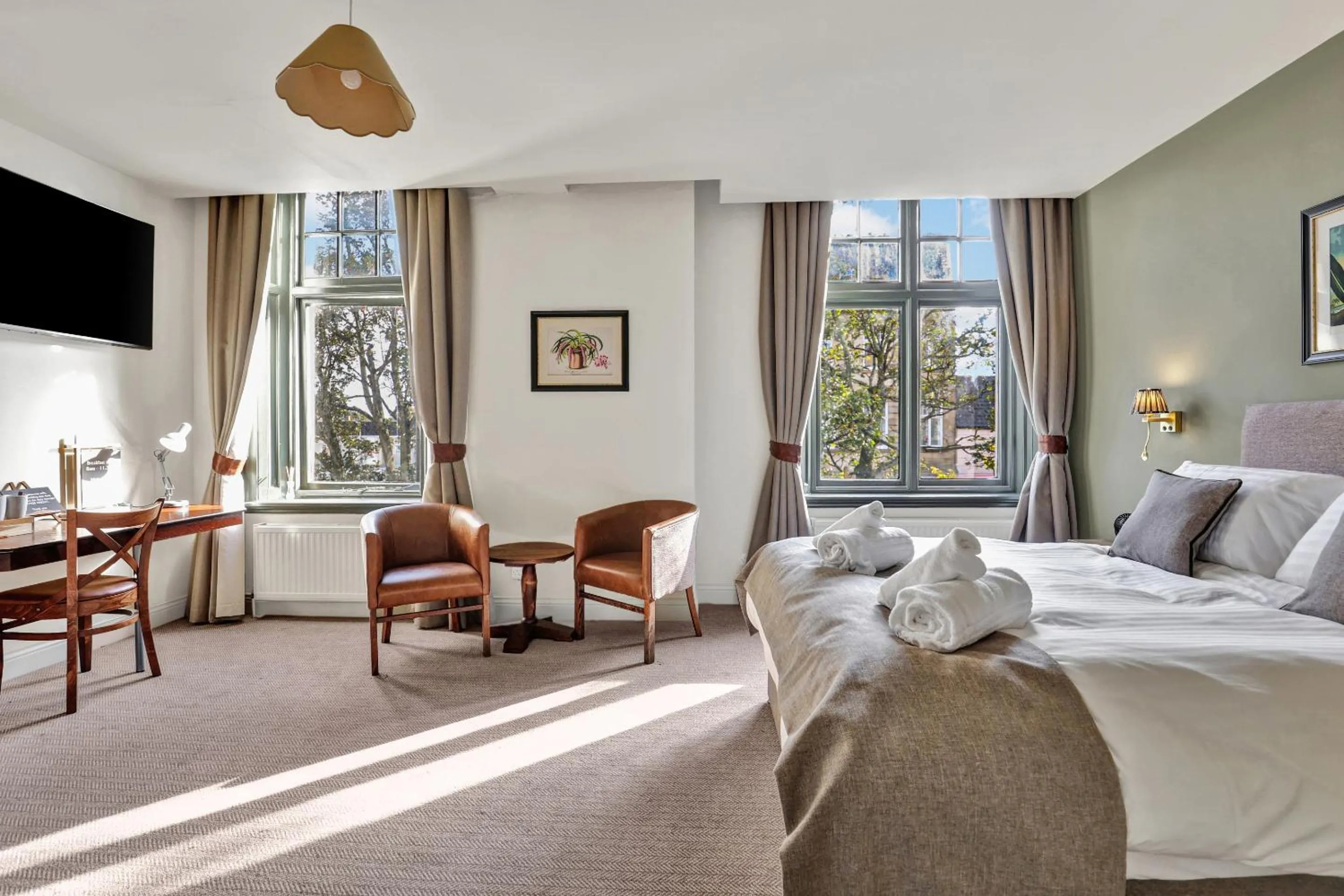 Bedroom, Bed in The Lambton Arms