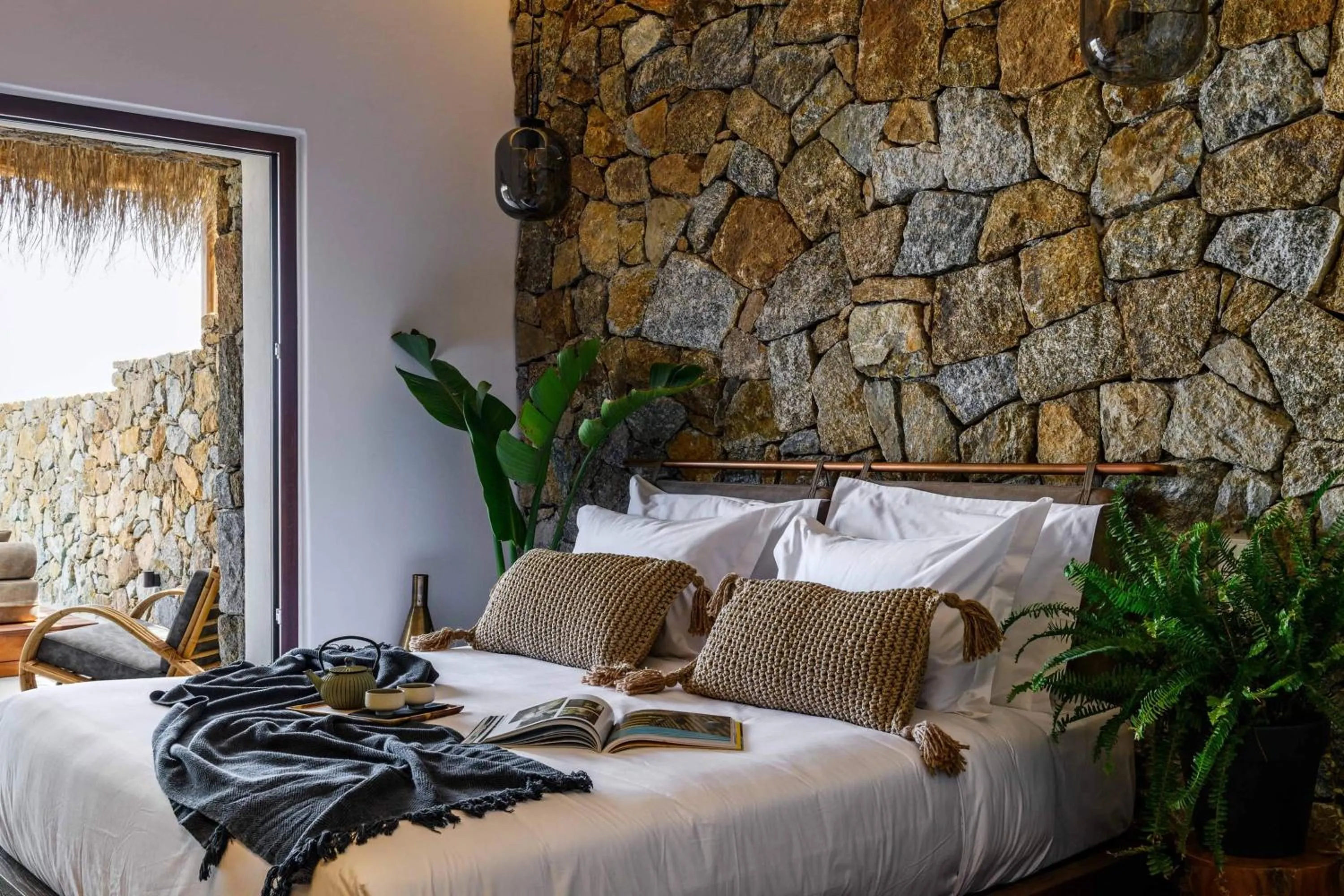 Bed in Charisma Hotel and Wellness Club